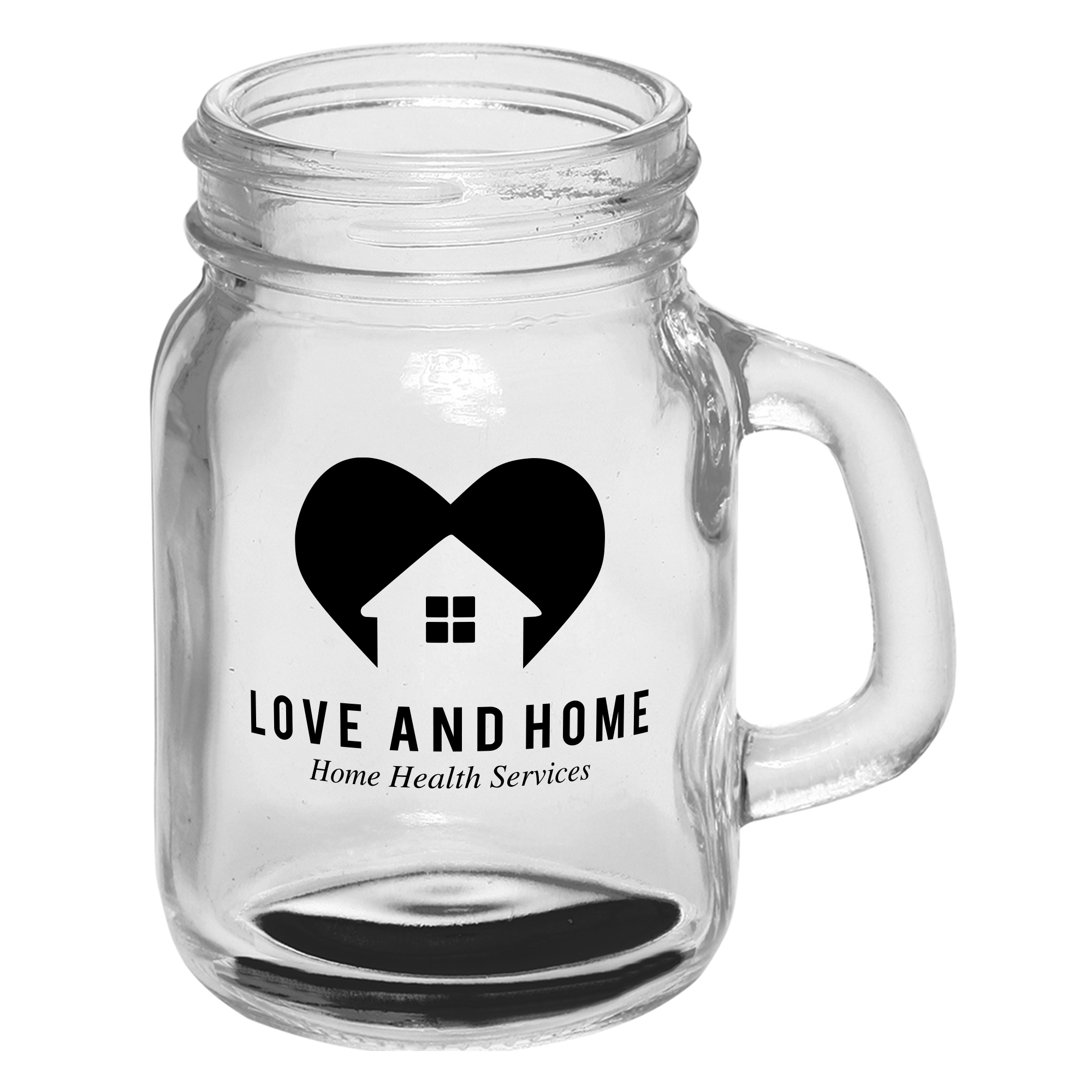 Custom 4.5 oz. (135 ml) TwoTone Country Mason Jar Taster Glass