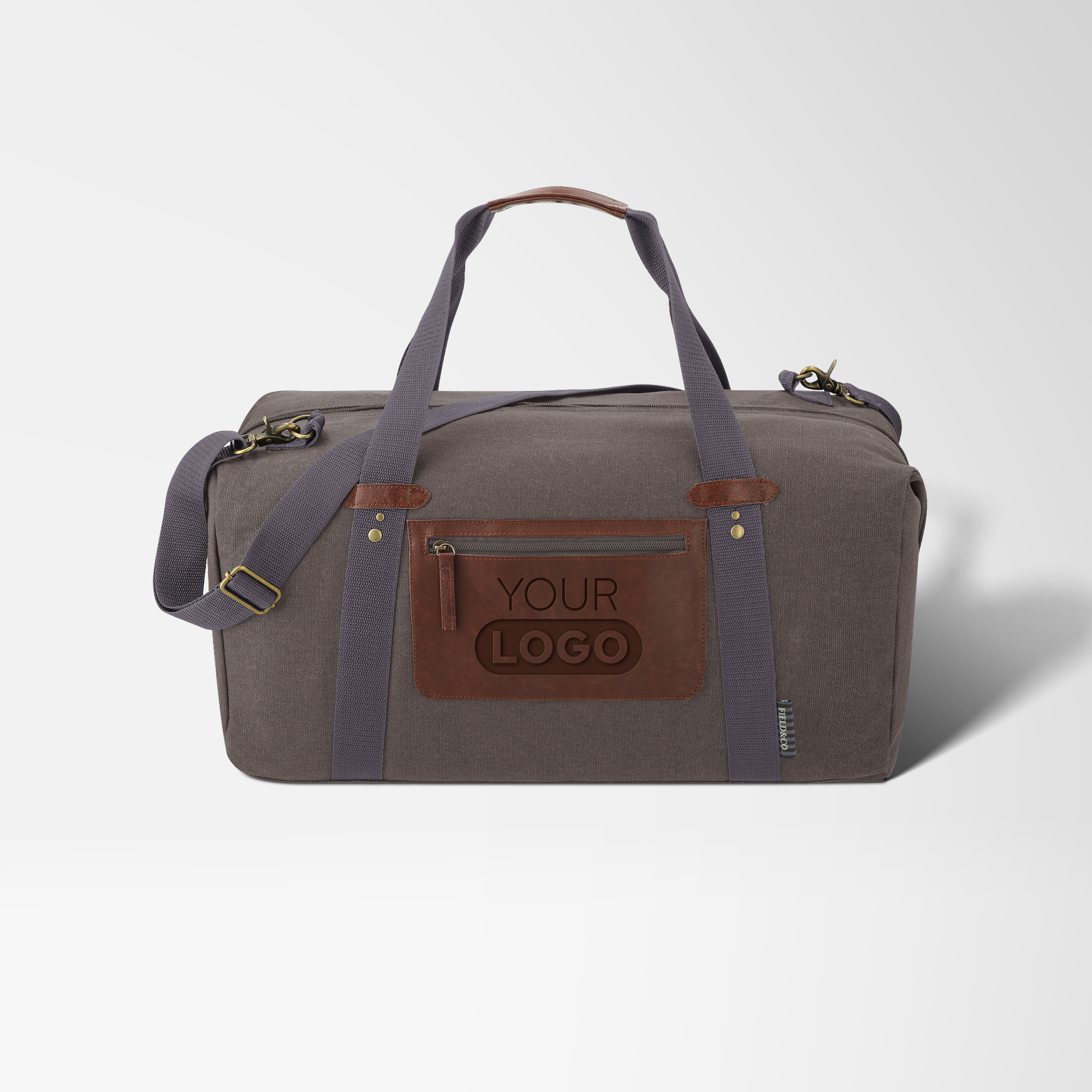 Custom Field & Co.® Classic 16 oz. Cotton Canvas Duffel Bag