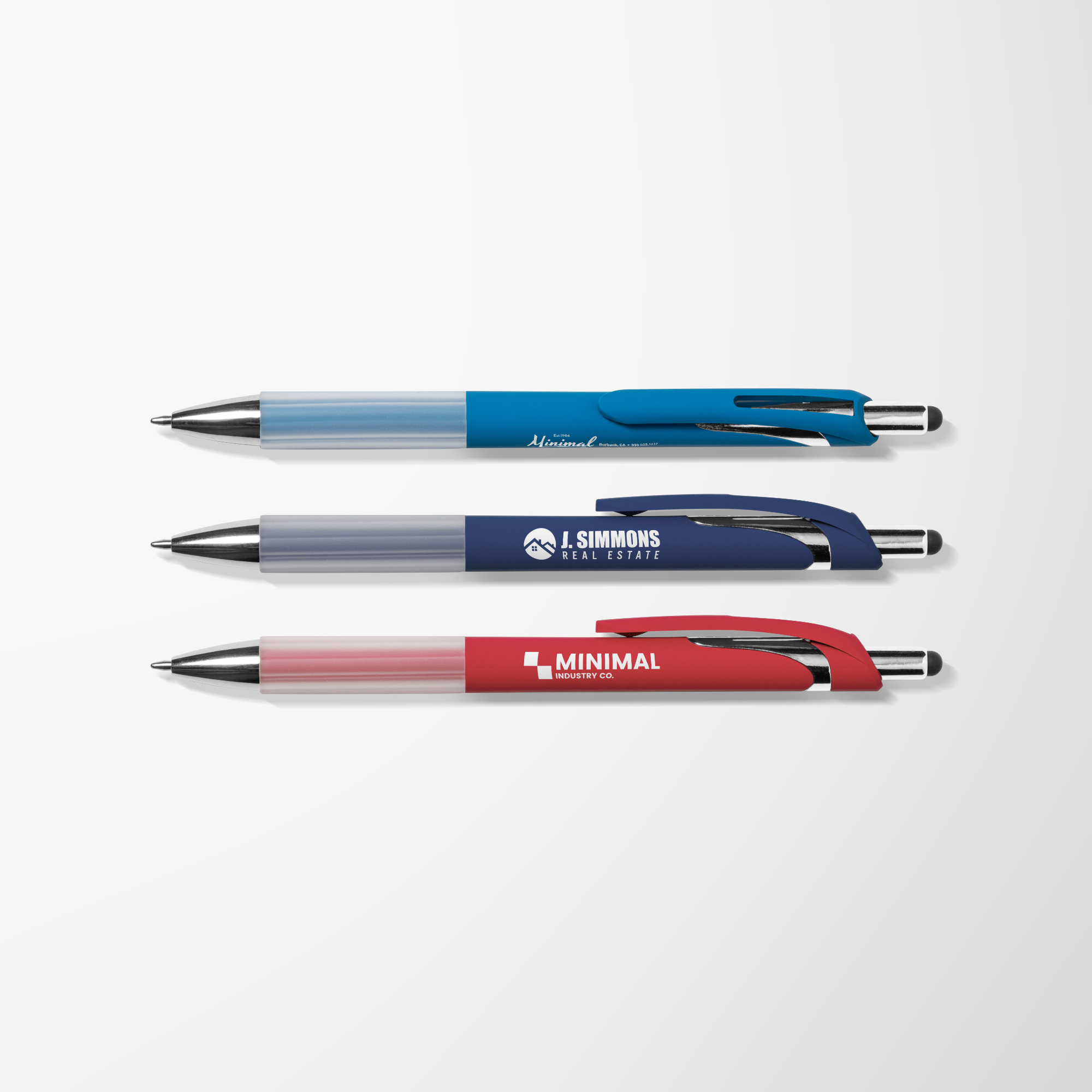 Custom Splendor Stylus Pen with Grip | Pens.com