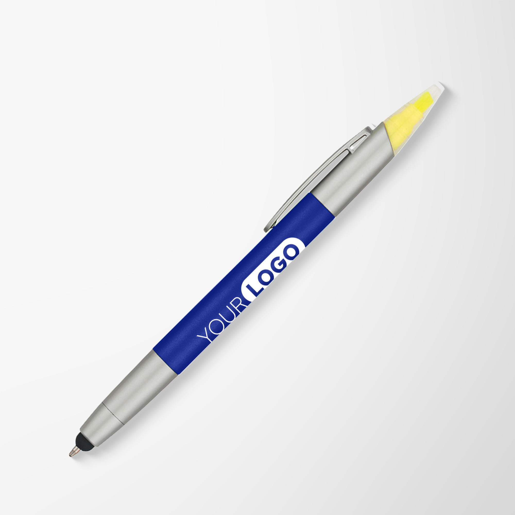 Custom 3-in-1 Stylus Pen with Highlighter | Pens.com
