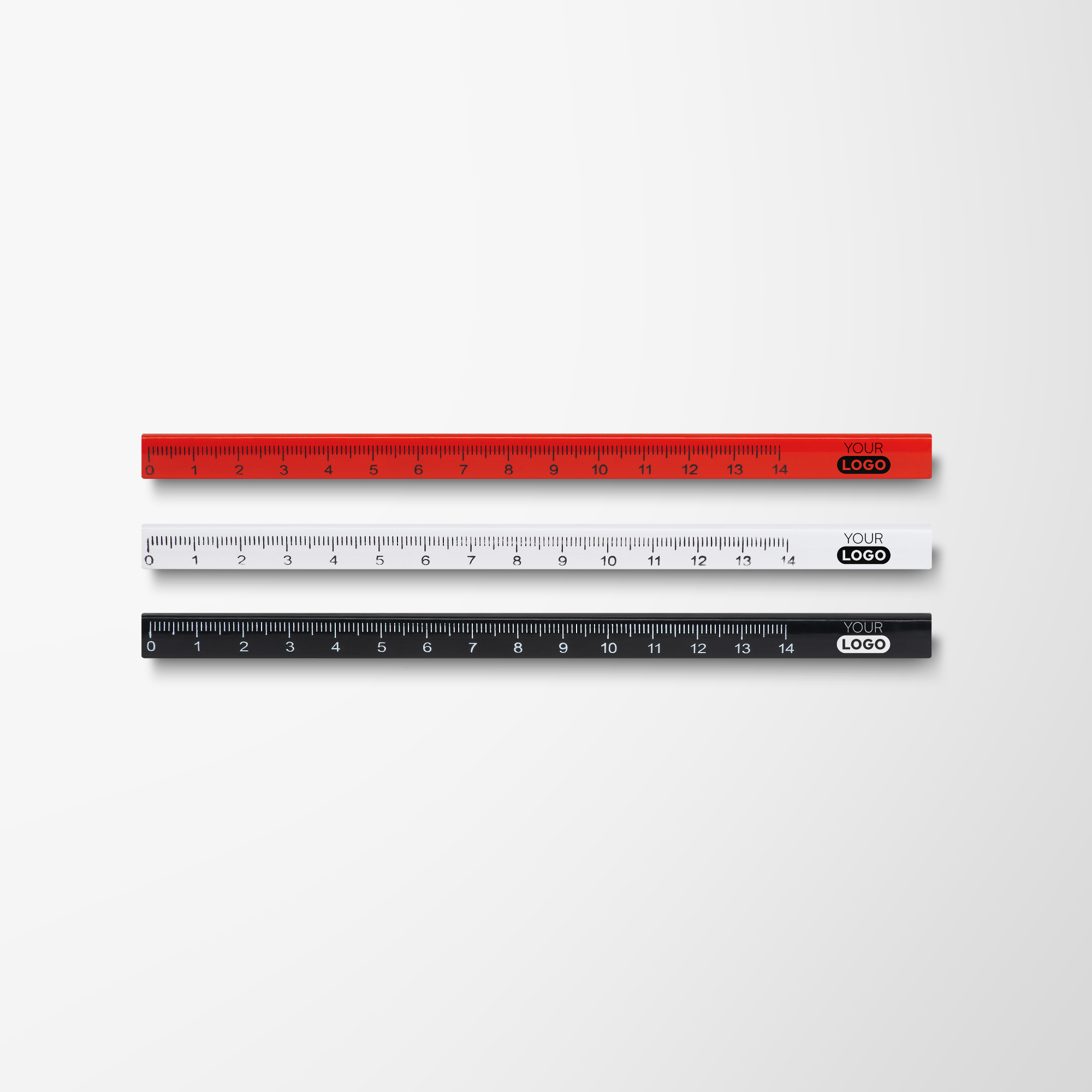 Promotional Maderos Carpenter Pencil with Ruler with Logo | Pens.com