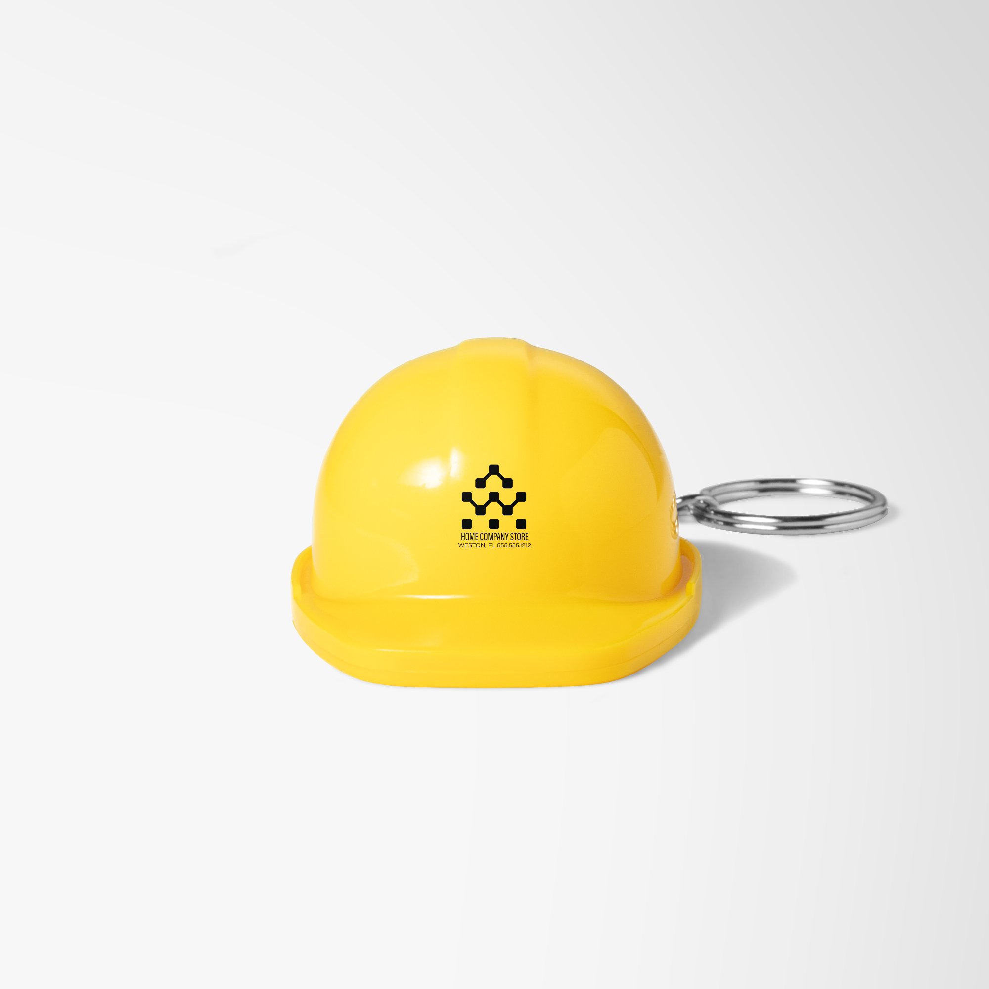 Porte-Clés Casque Ouvre-Bouteille - Lot De 4, Alliage De Zinc, Design Chapeau De Sécurité, Déco Pratique
