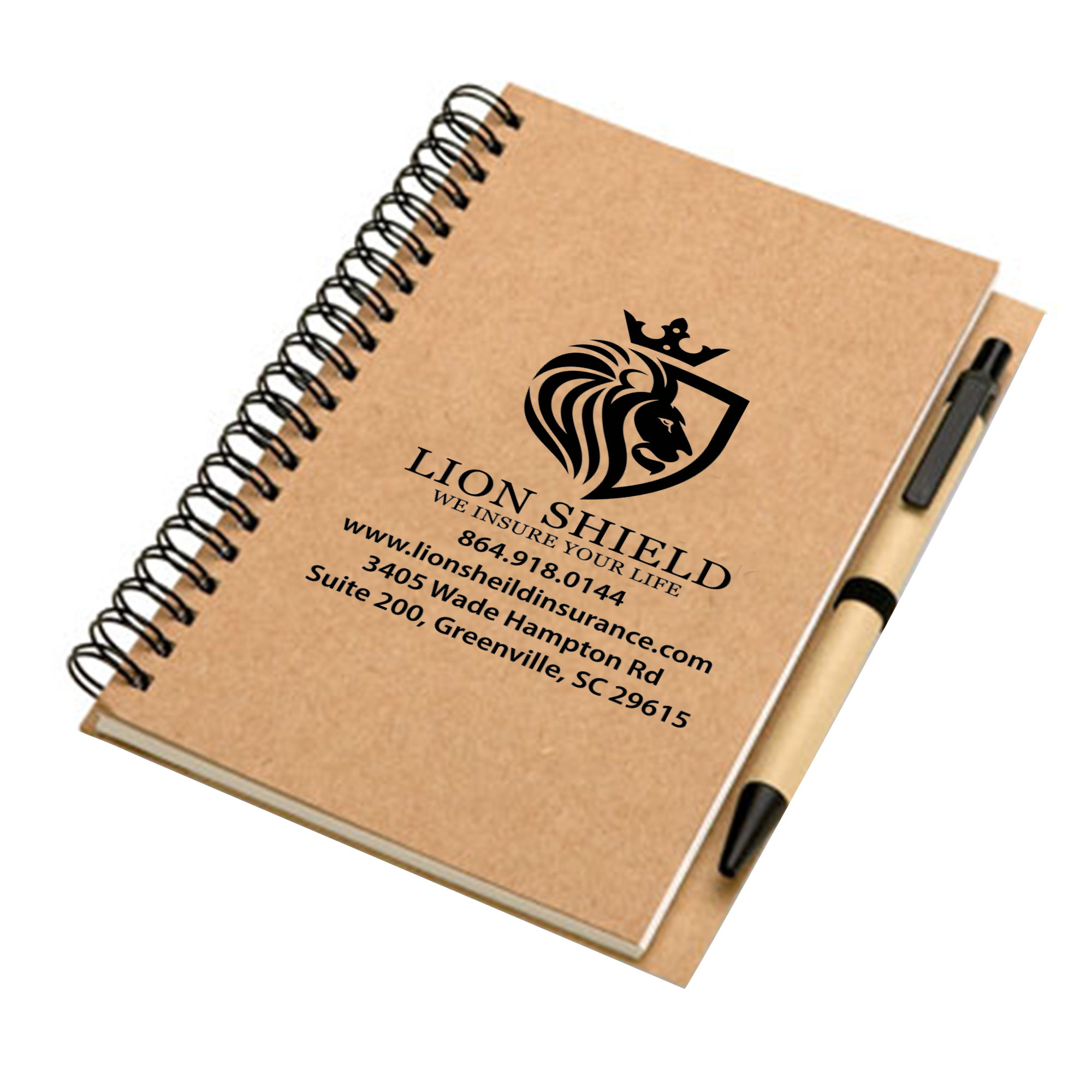 Promotional Bloquero Recycled Notebook with Pen with Logo | Pens.com