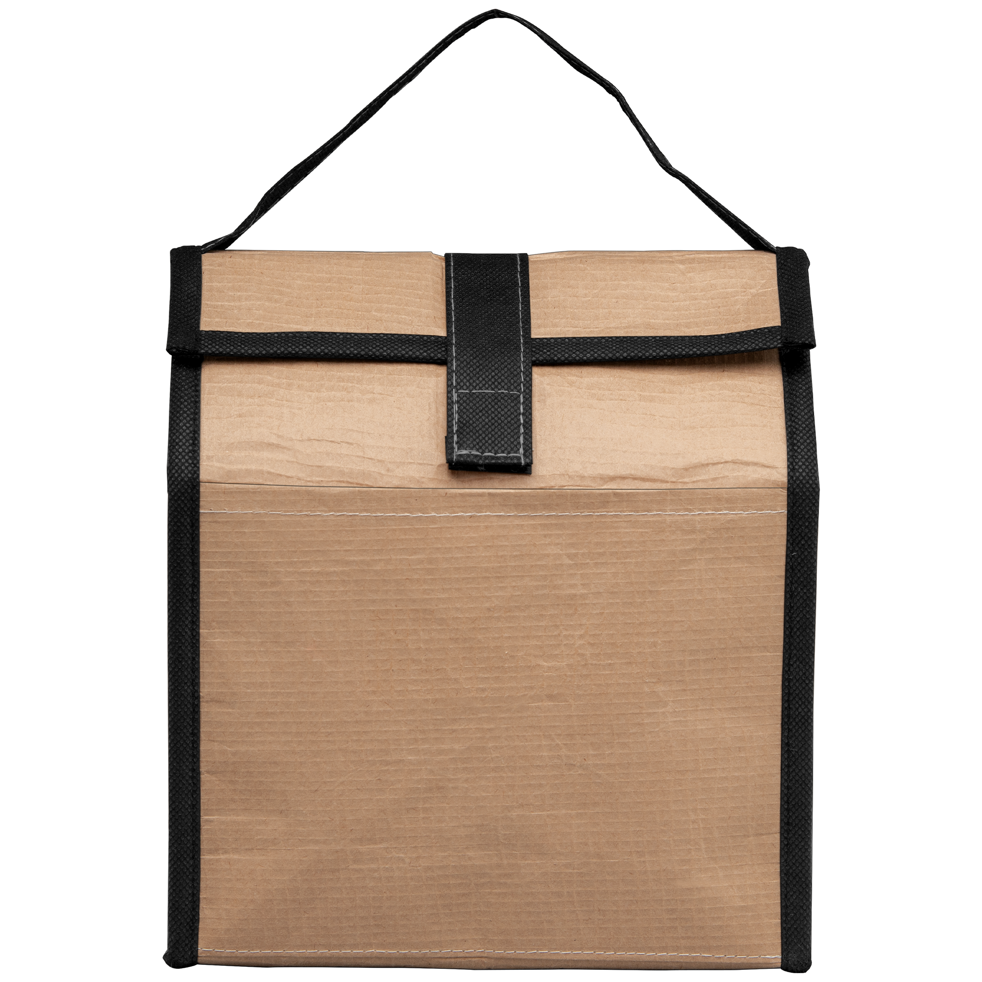 Natural &#45; Woven Paper Cooler Lunch Bag-GoldstarNorthAmerica