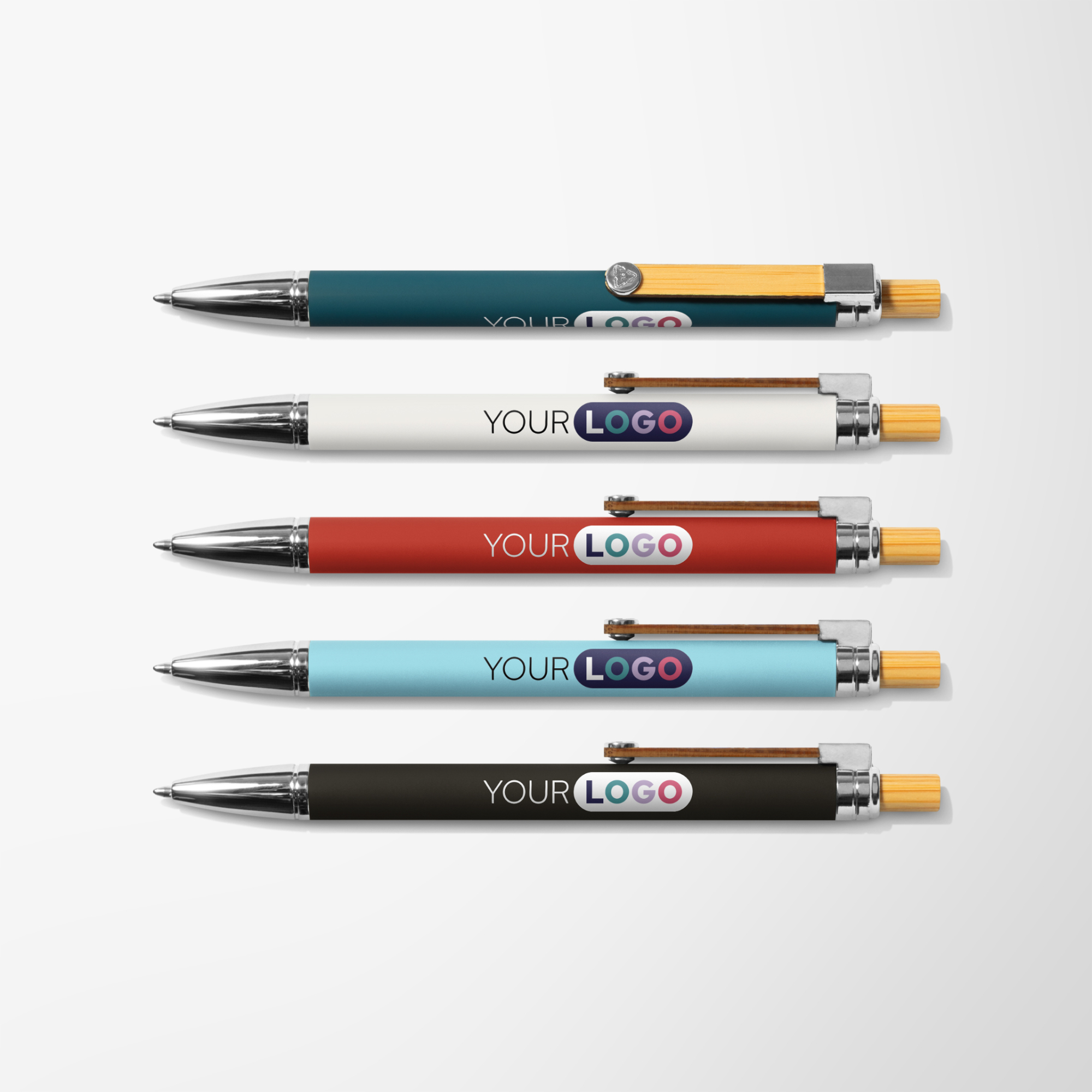 Custom Full Color Recycled Soft Touch Lana Pen | Pens.com