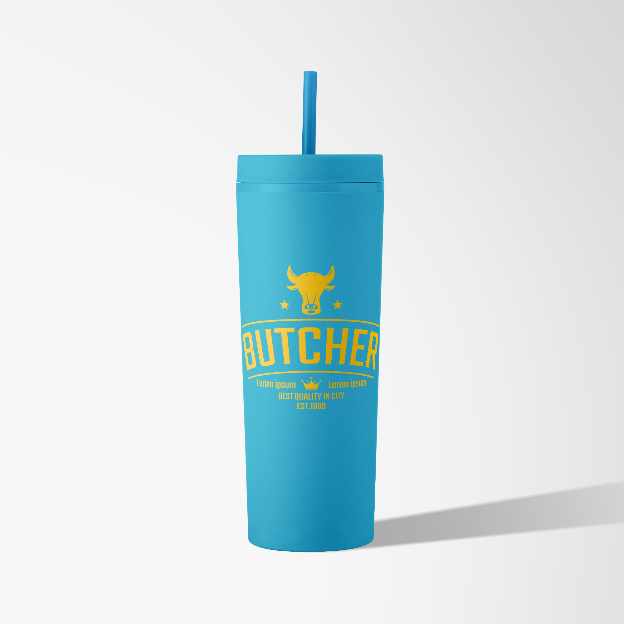 17 oz. Dash Double-Wall Tumbler with Straw