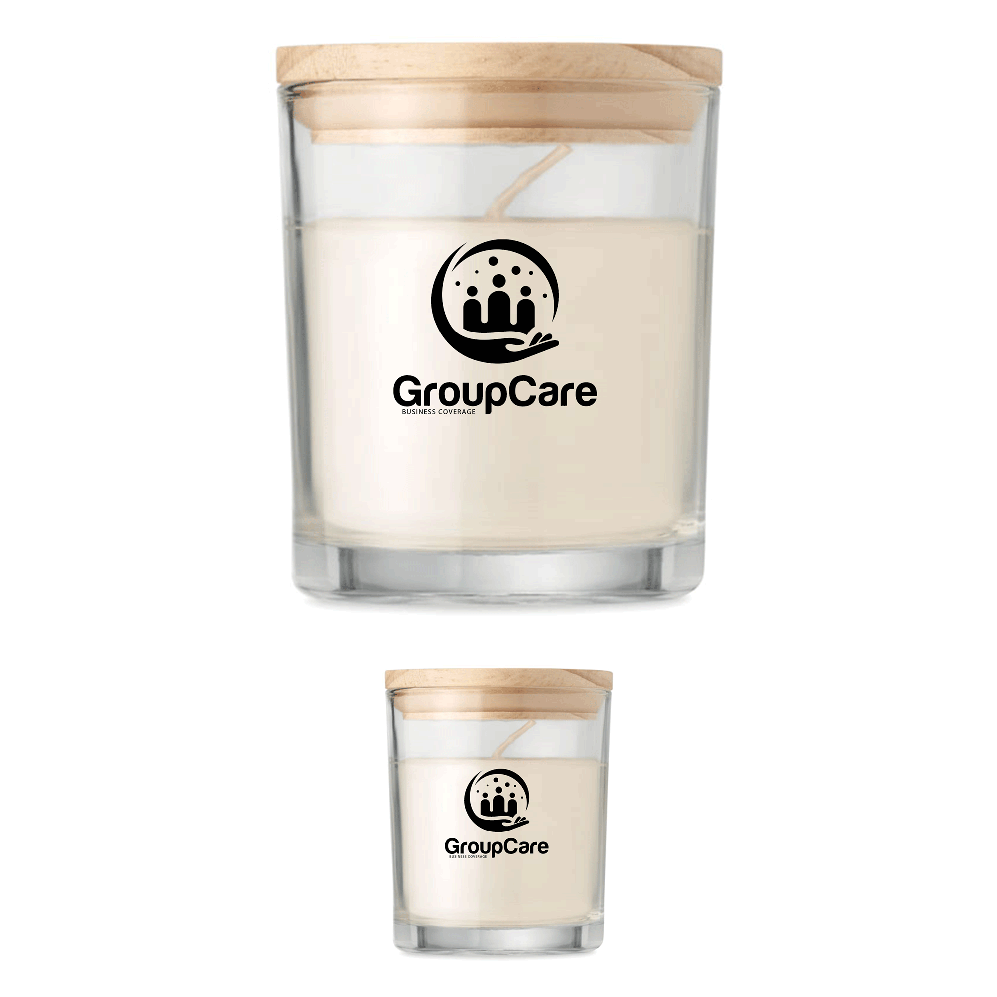 Candle and a logo plate 460 gr Candles main image 1