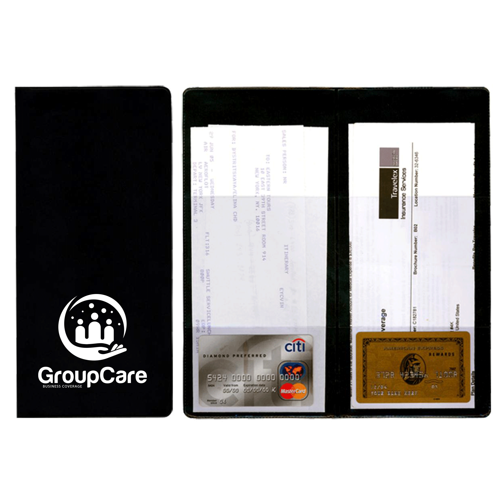 Custom Document Holder with 4 Pockets