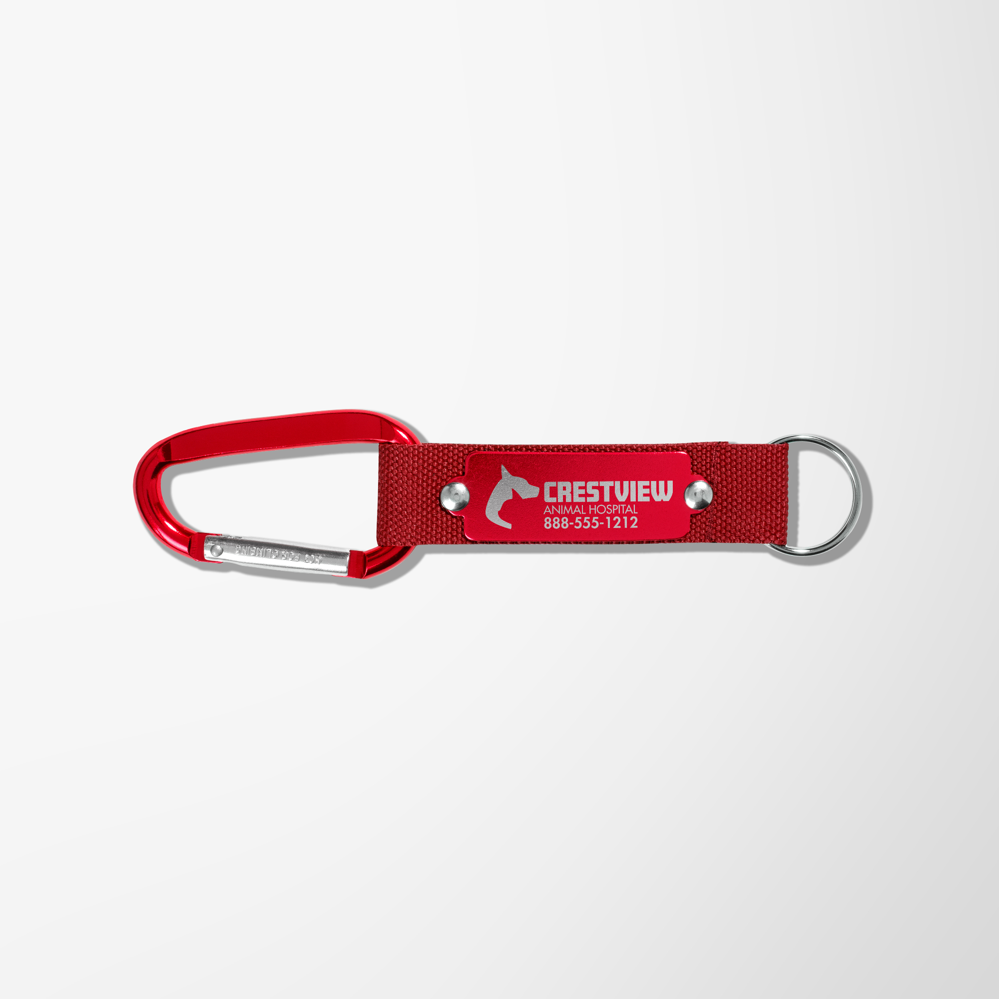 Custom Small Carabiner Key Ring - Promotion Choice