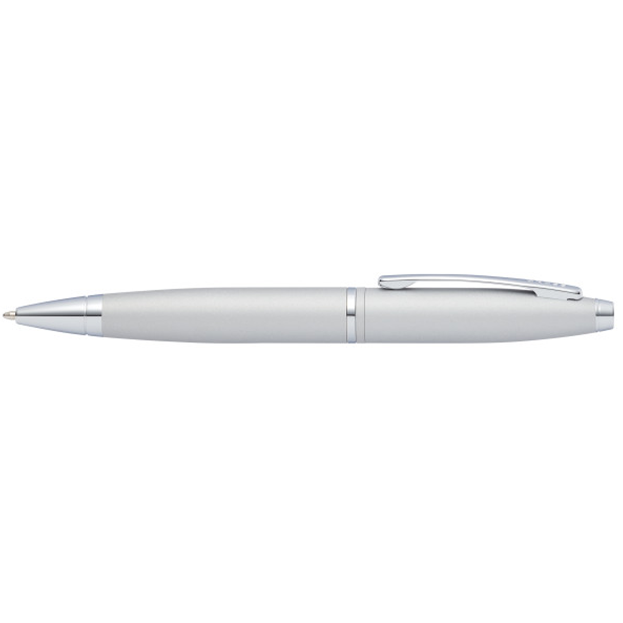 AT0112-2 New In Box Cross Calais Chrome Trim Black Ballpoint Pen
