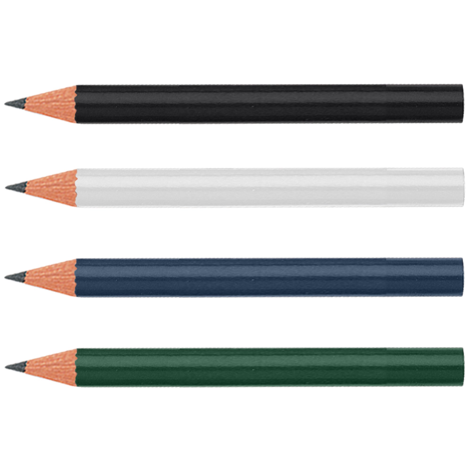 Mini Round Golf Pencils Pre Sharpened
