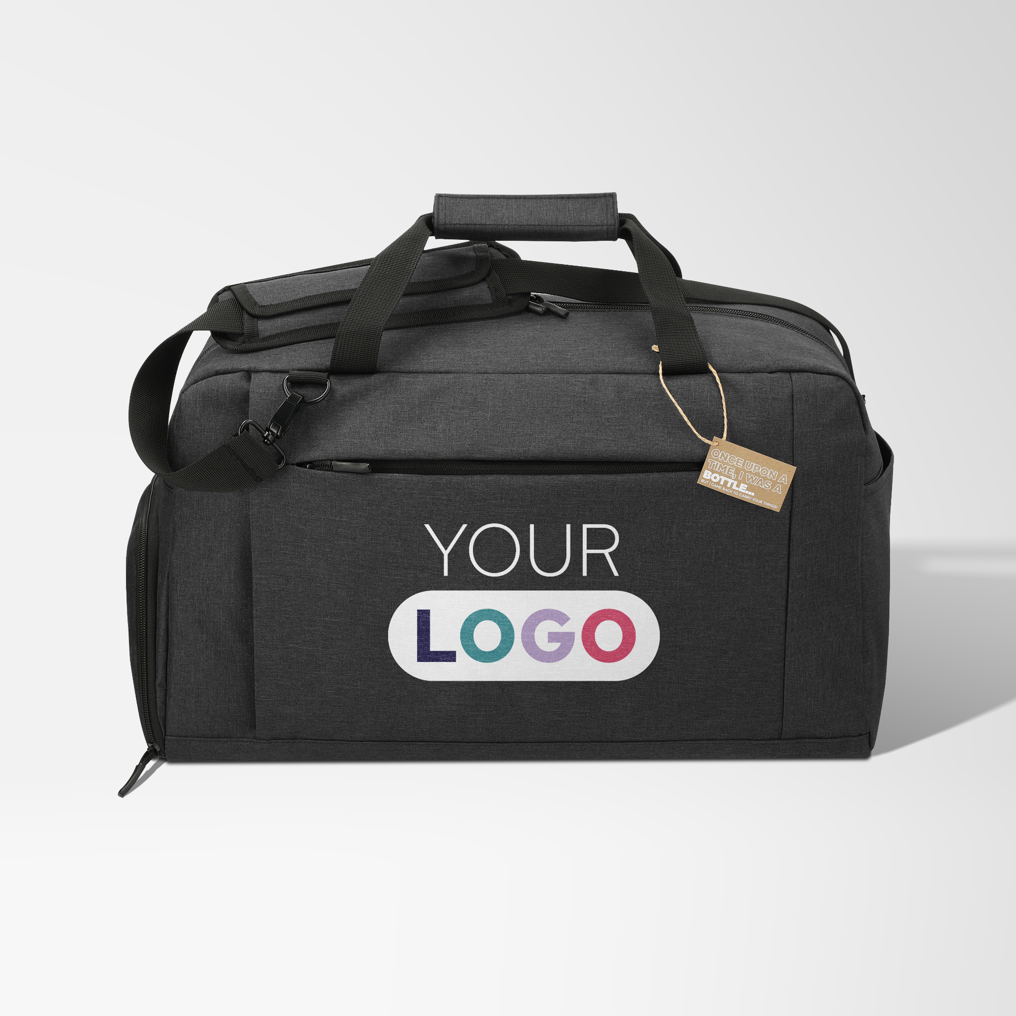 Custom Full Color Aft Recycled Duffel Bag | Pens.com