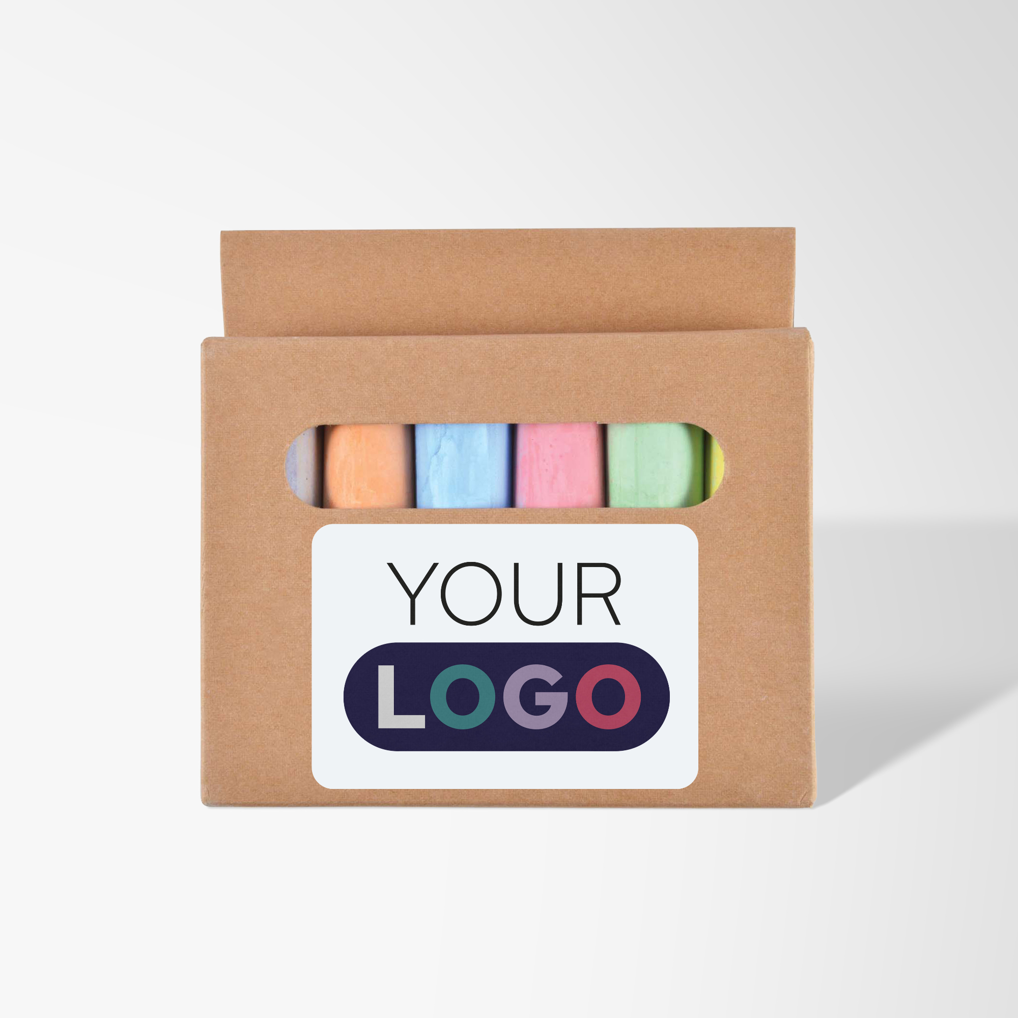 Personalise Full Colour Sketch Pavement Chalk with Text | Pens.com
