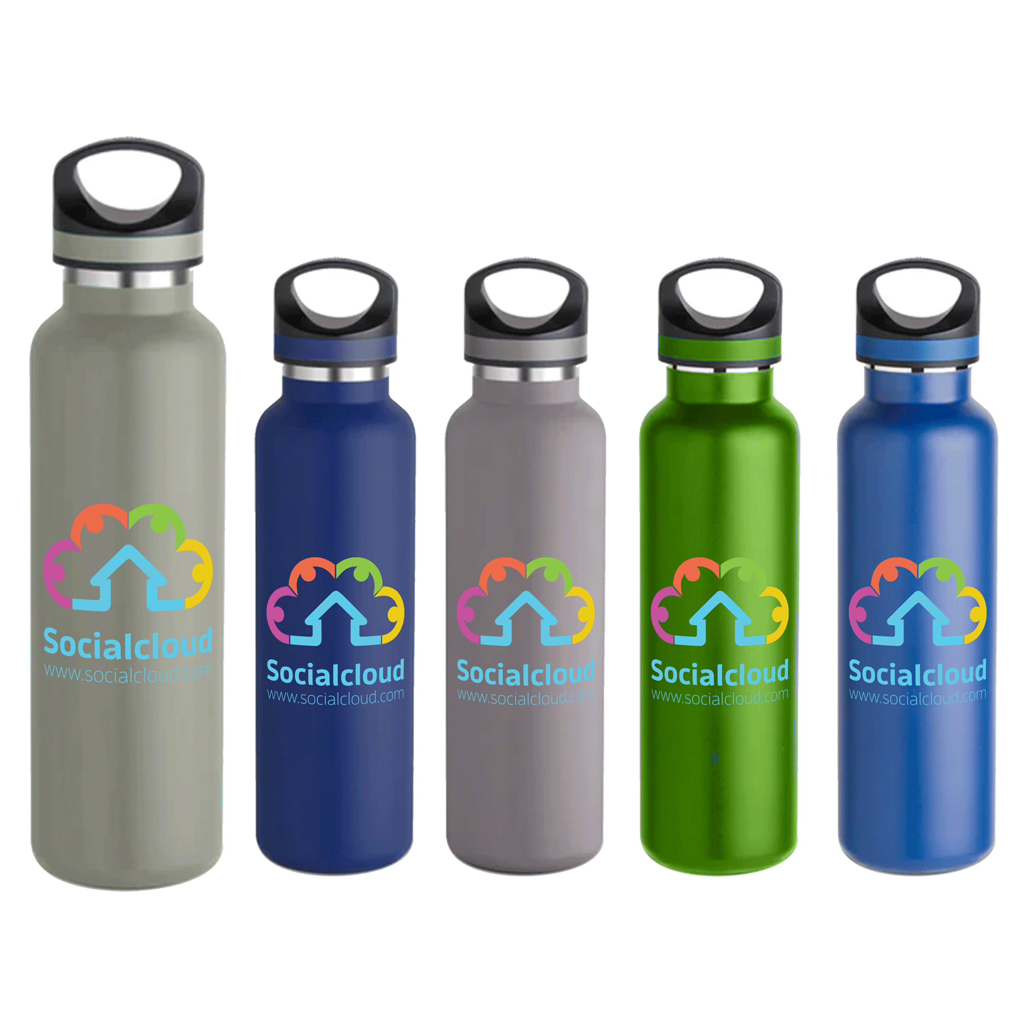 Custom Full Color Basecamp® 20 oz. Tundra Stainless Steel Bottle | Pens.com