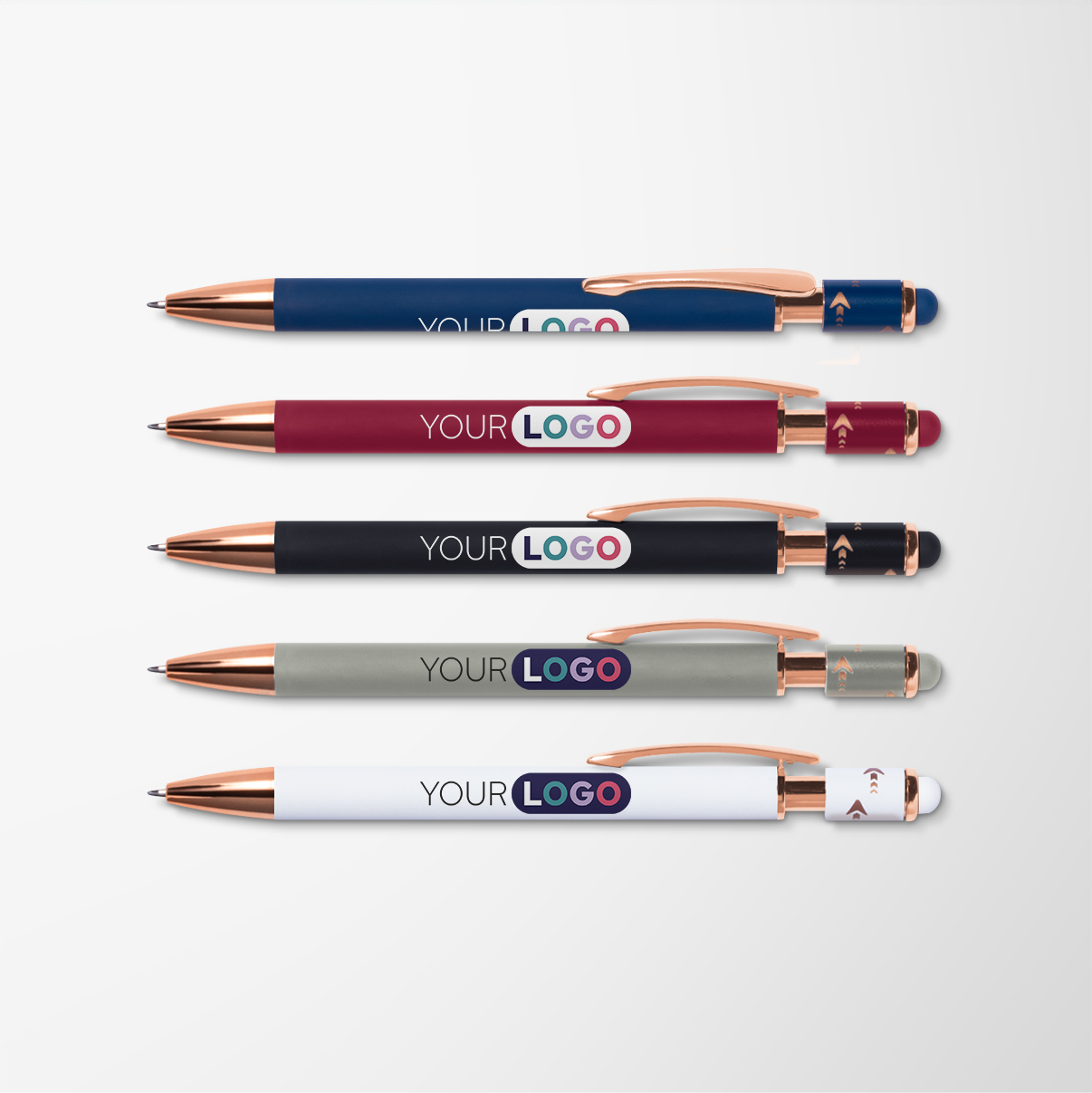 Messing Stift Sechseckig – Anti-Roll Kugelschreiber Mit Stifttasche