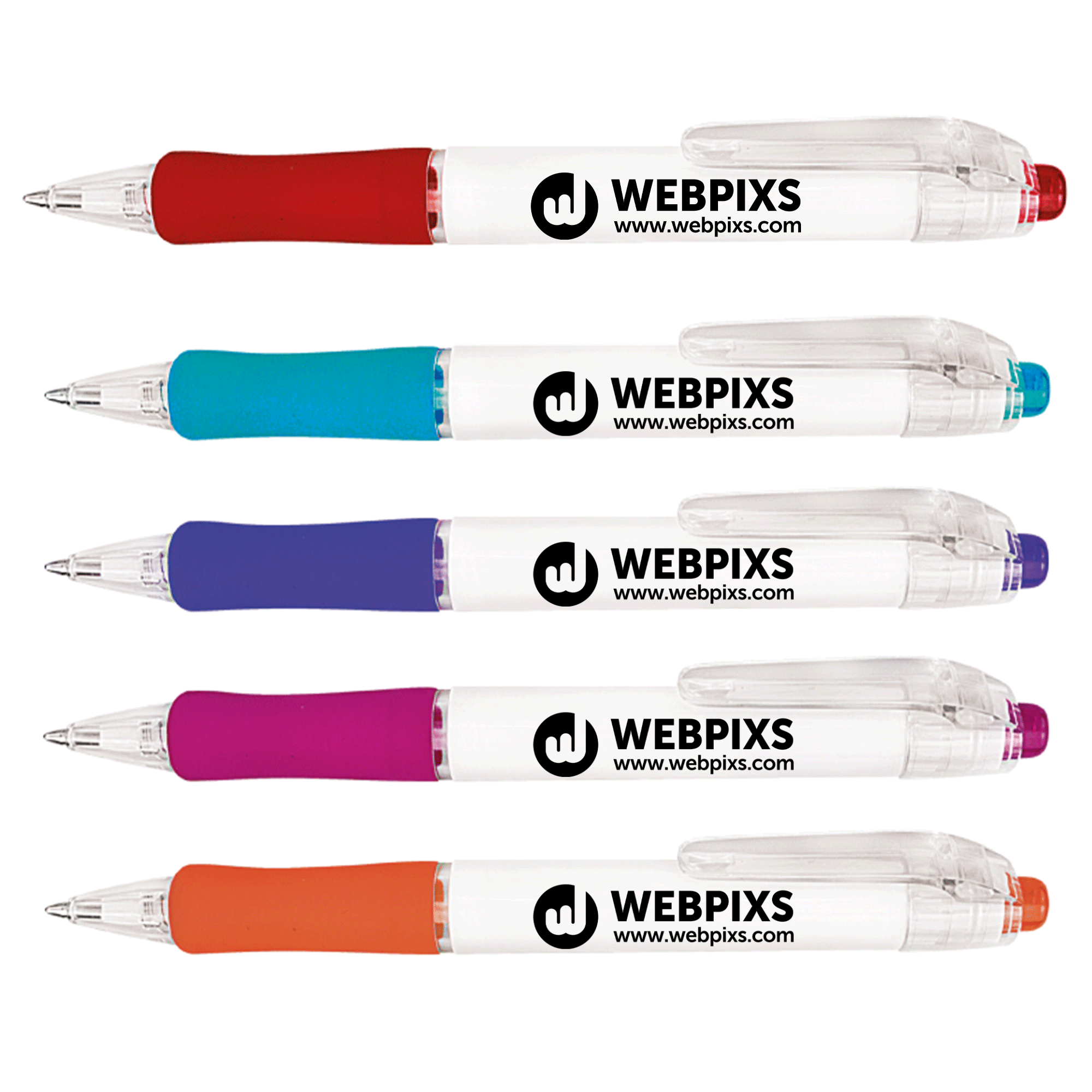 Promotional Visty Transparent Pen with Logo | Pens.com