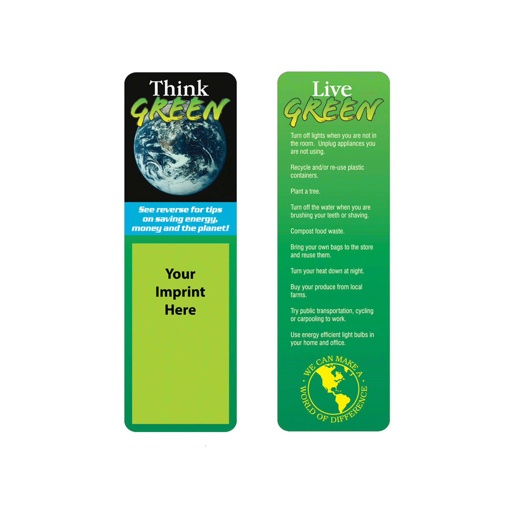 Custom Full Color Study Up Bookmark | Pens.com