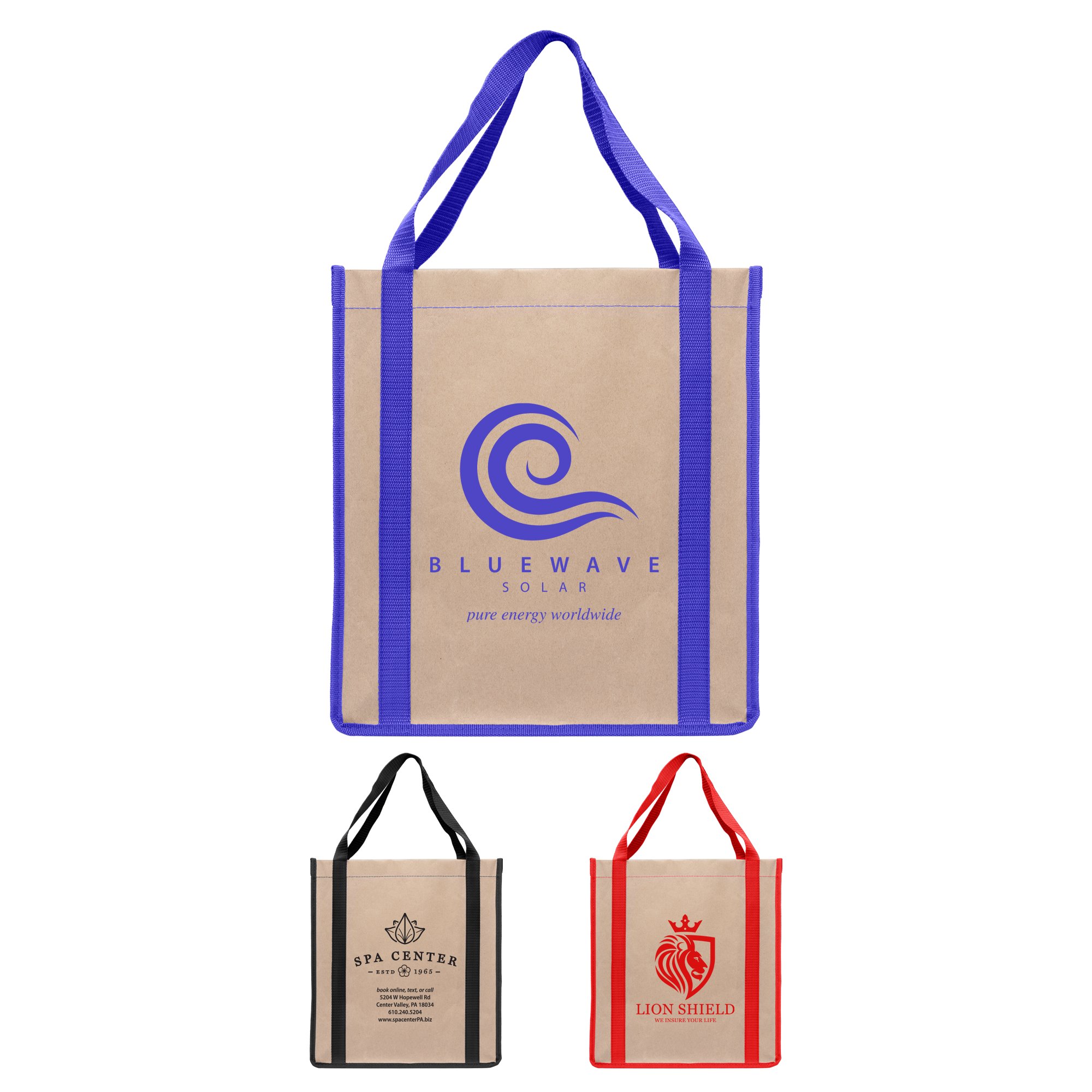 Custom Logo Tote Bag : Medium Size Branded Tote Bag (BMN) – Persopens