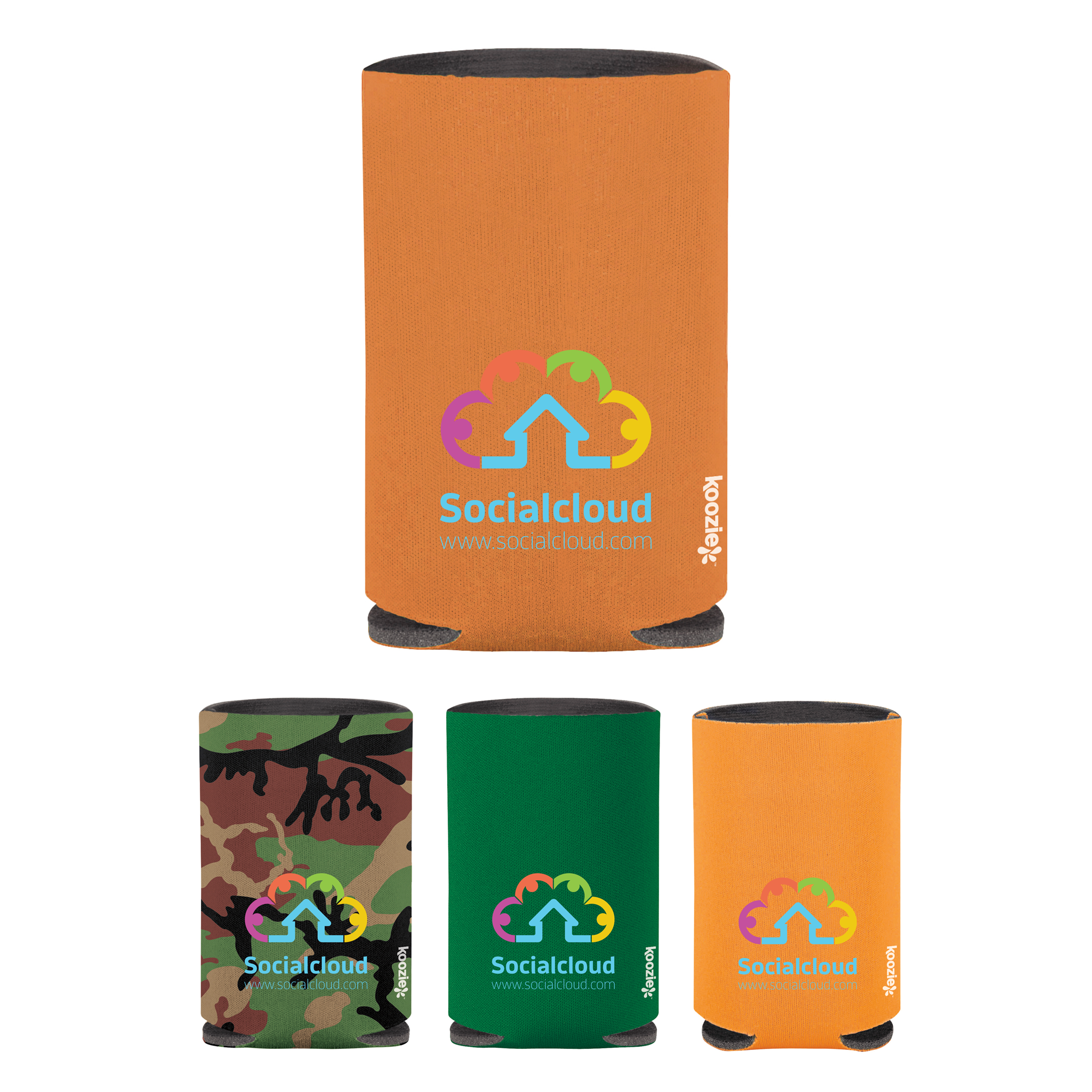 Custom Full Color Koozie® britePix® Can Cooler | Pens.com