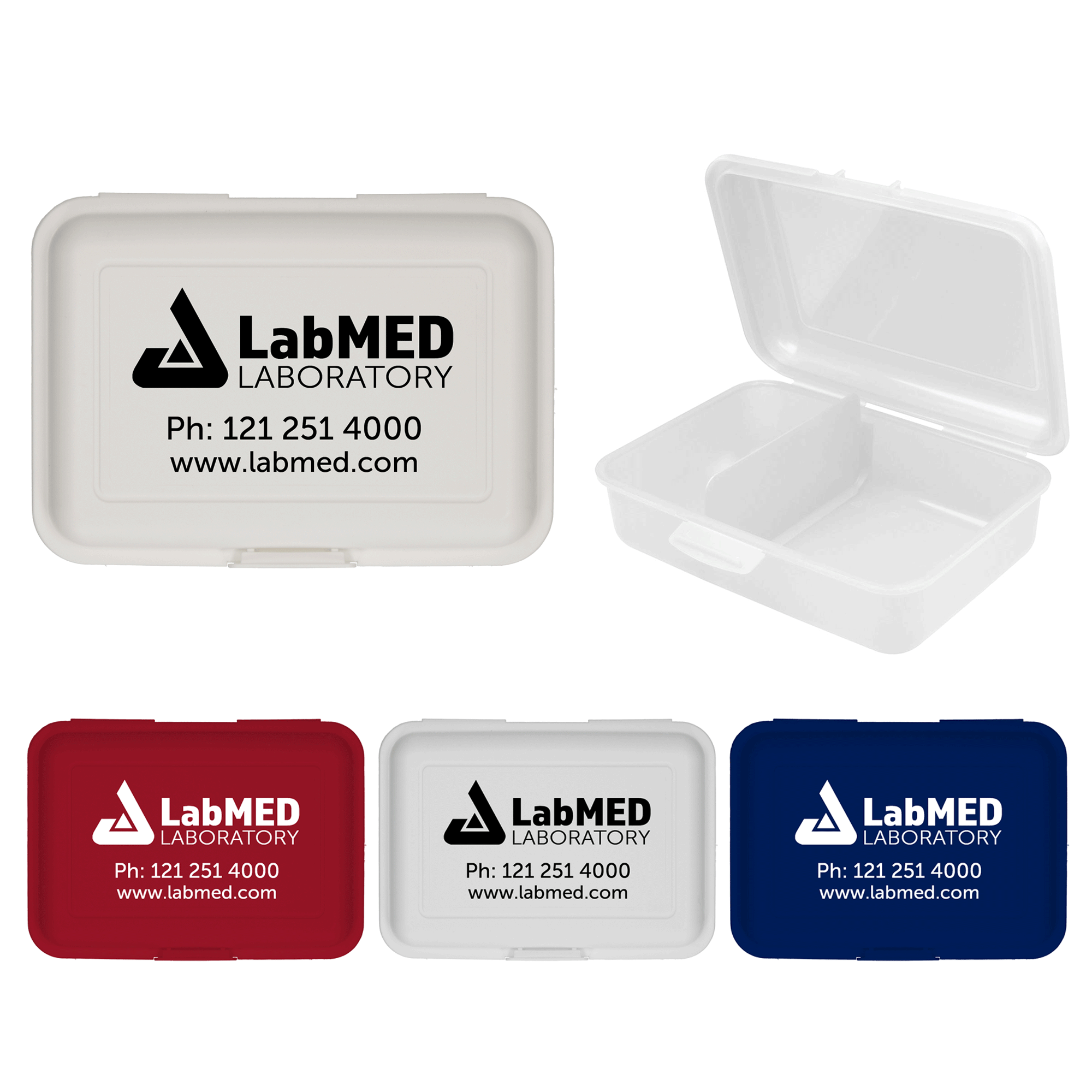 Promotional Nosh Medium School Lunch Box with Divider with Logo | Pens.com