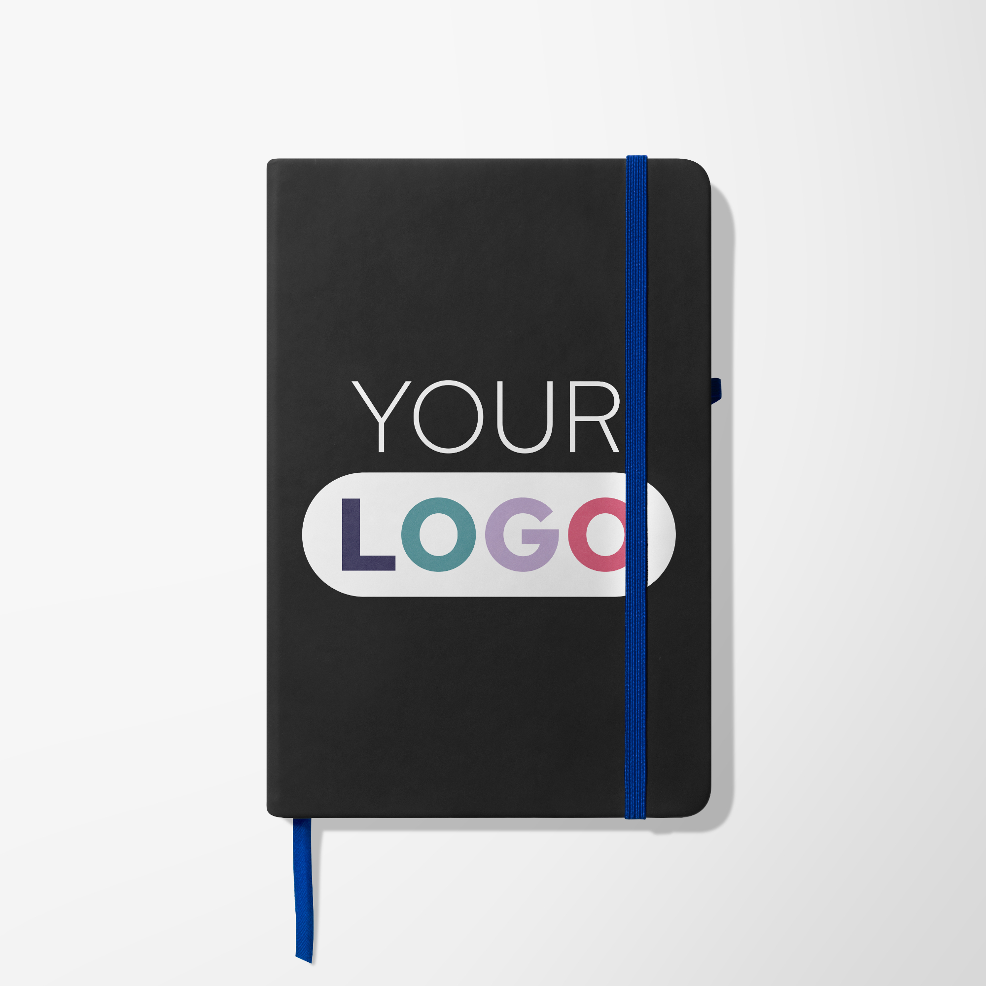 Promotional Full Colour A5 Noir Notebook with Logo | Pens.com