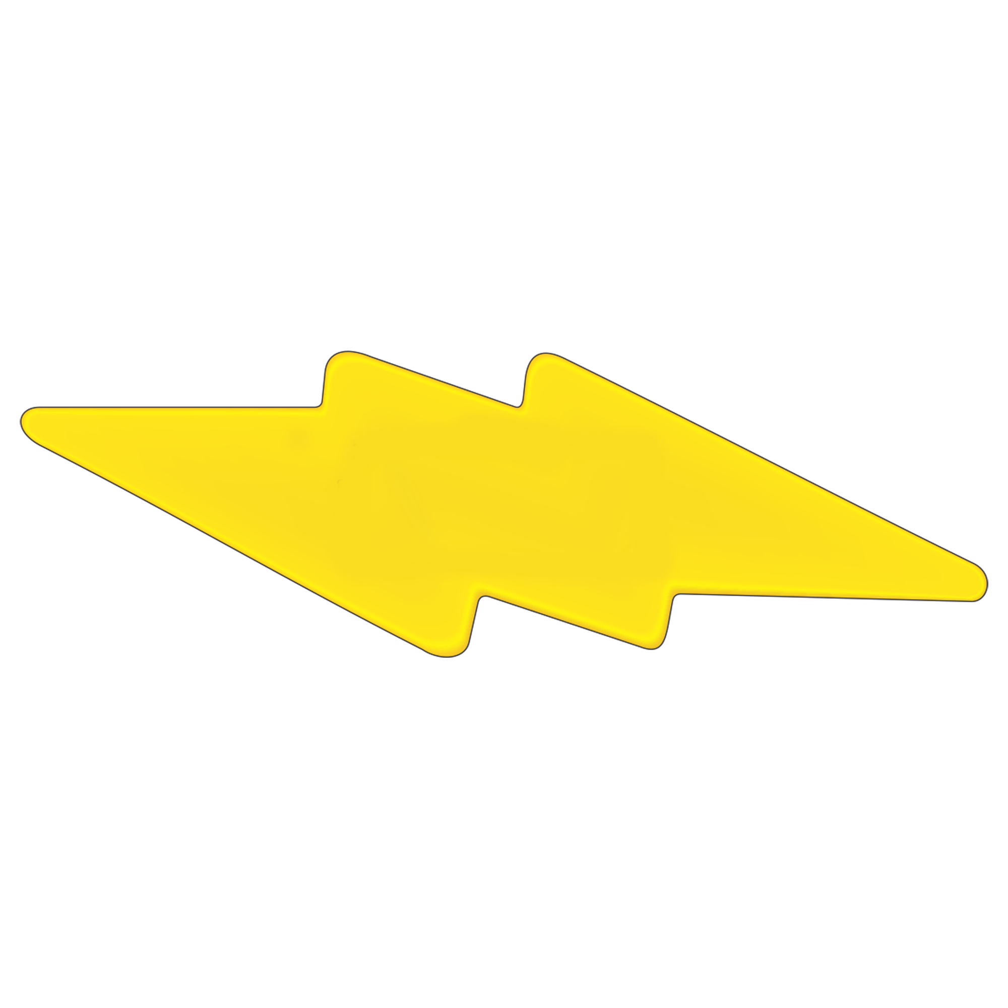 Lightning bolt stress store ball