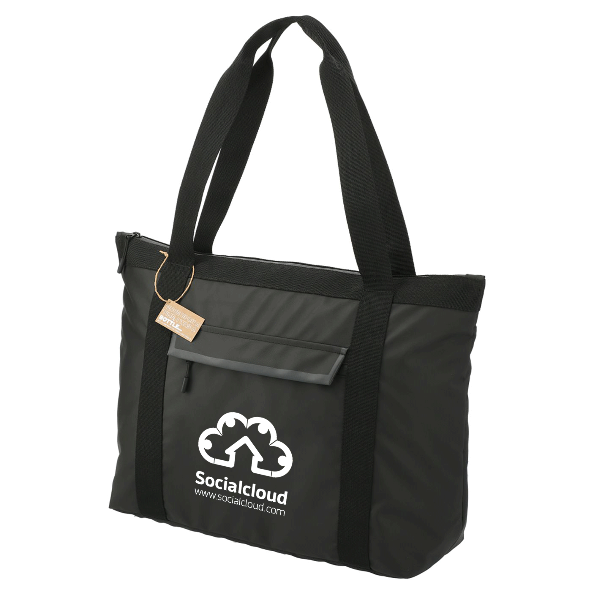 Custom Gio All-Weather Recycled Tote Bag