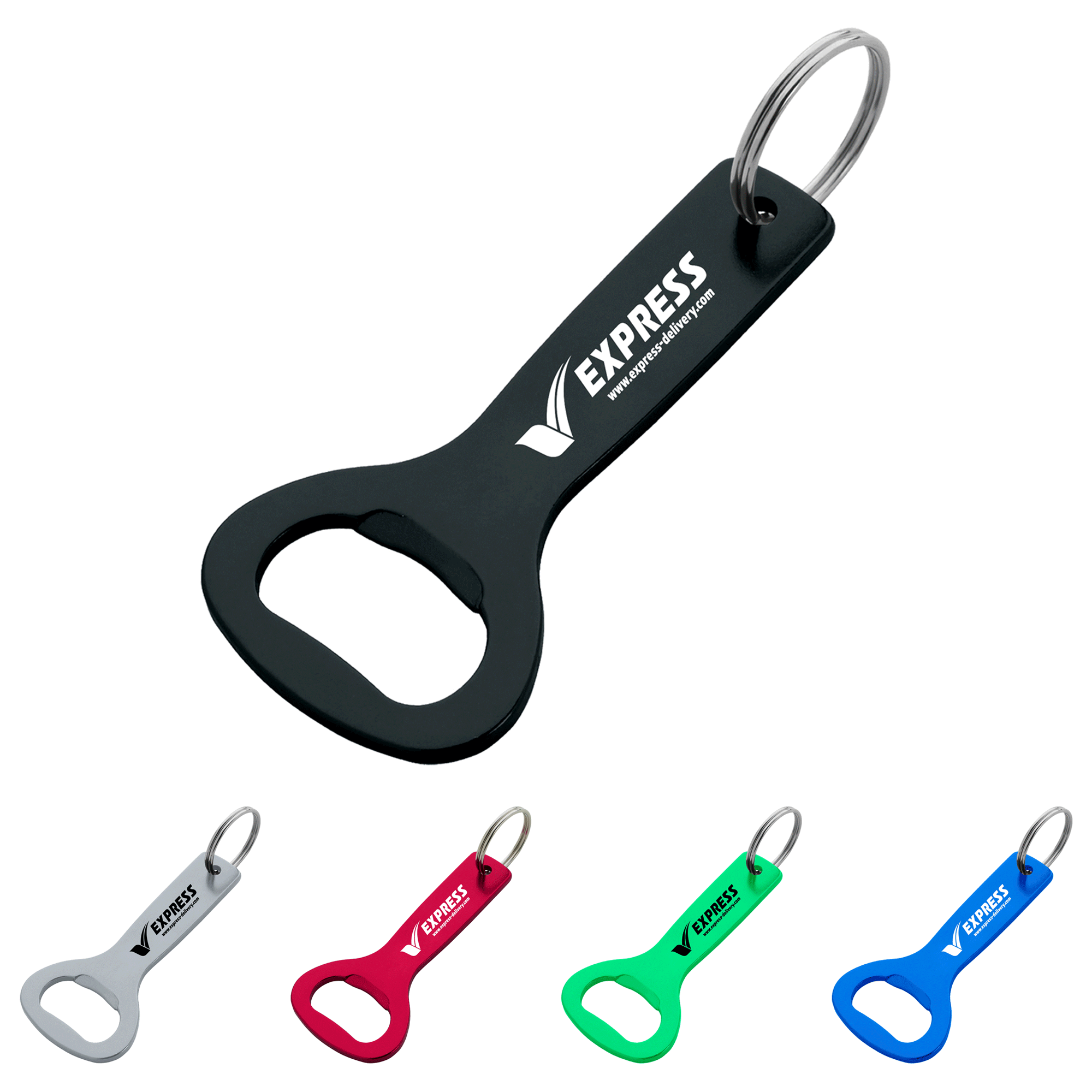 Custom Aluminum Bottle Opener Keychain | Pens.com