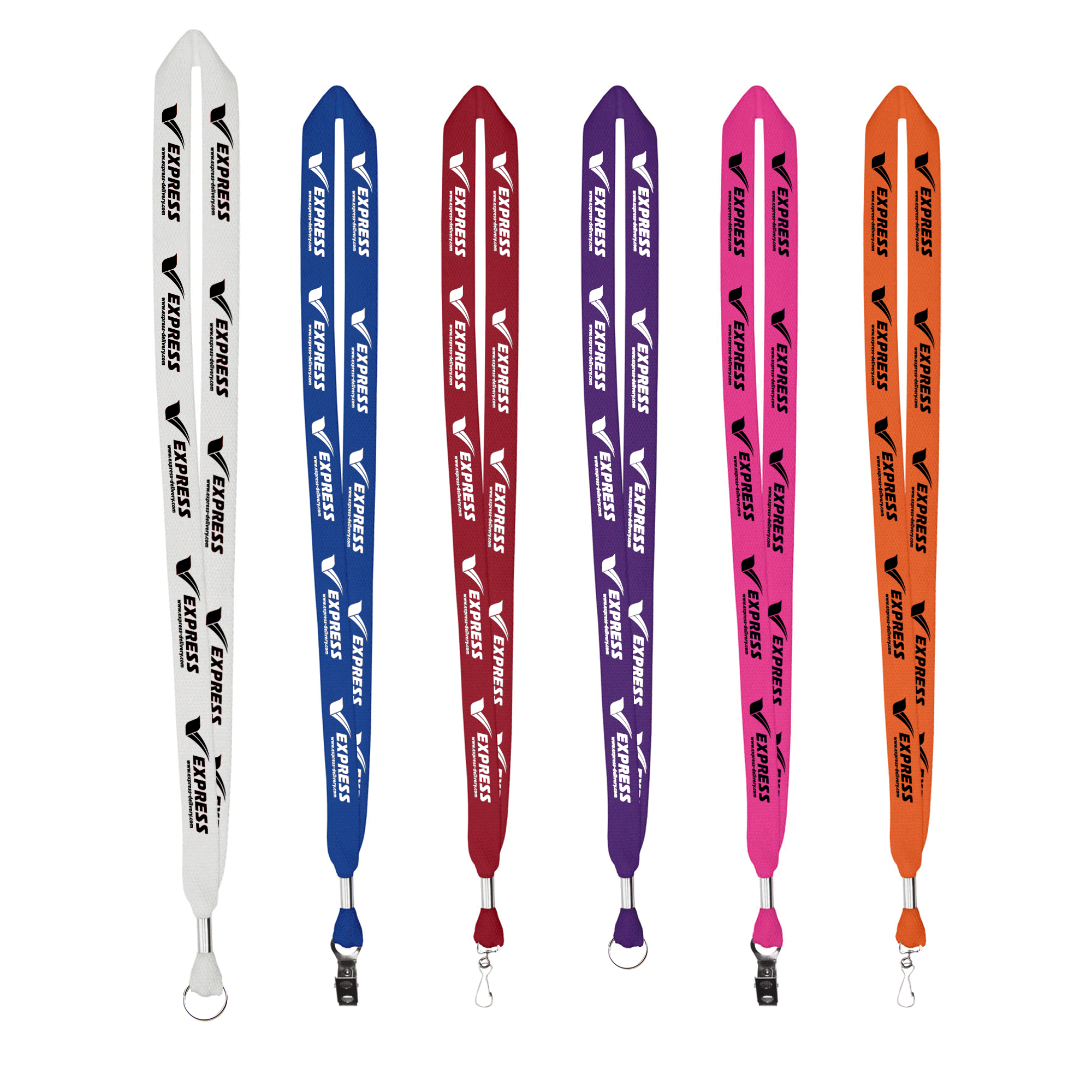 Custom 5/8'' One Ply Cotton Lanyard | Pens.com