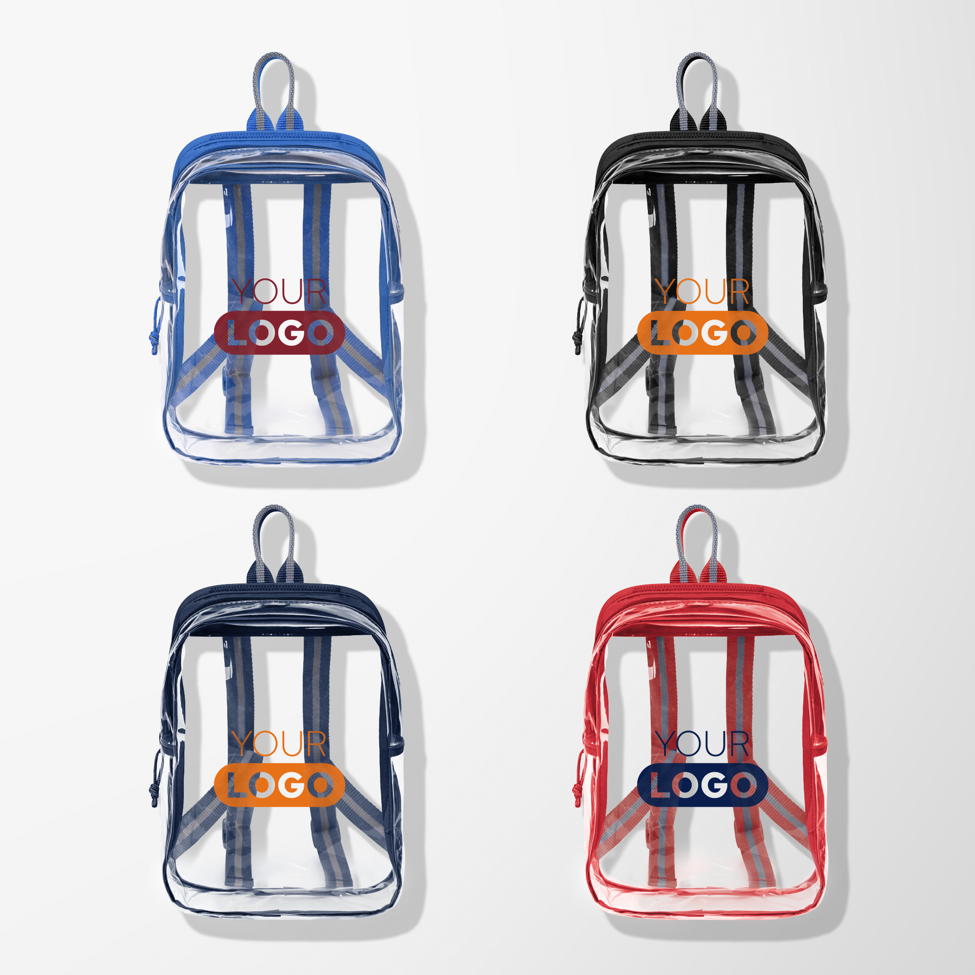 Custom Sigma Clear Mini Backpack | Pens.com