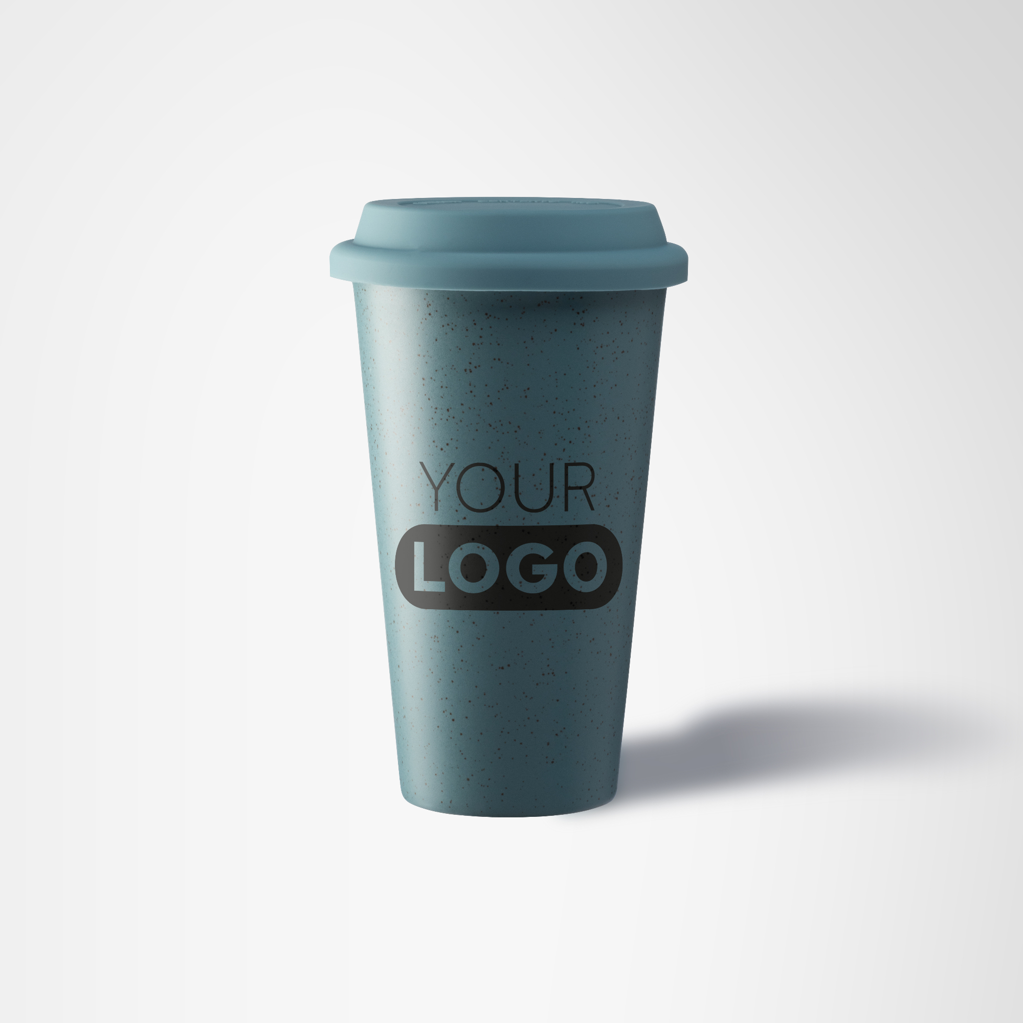Equator - 9 oz. Double Wall Ceramic Tumbler with Silicone Lid 3