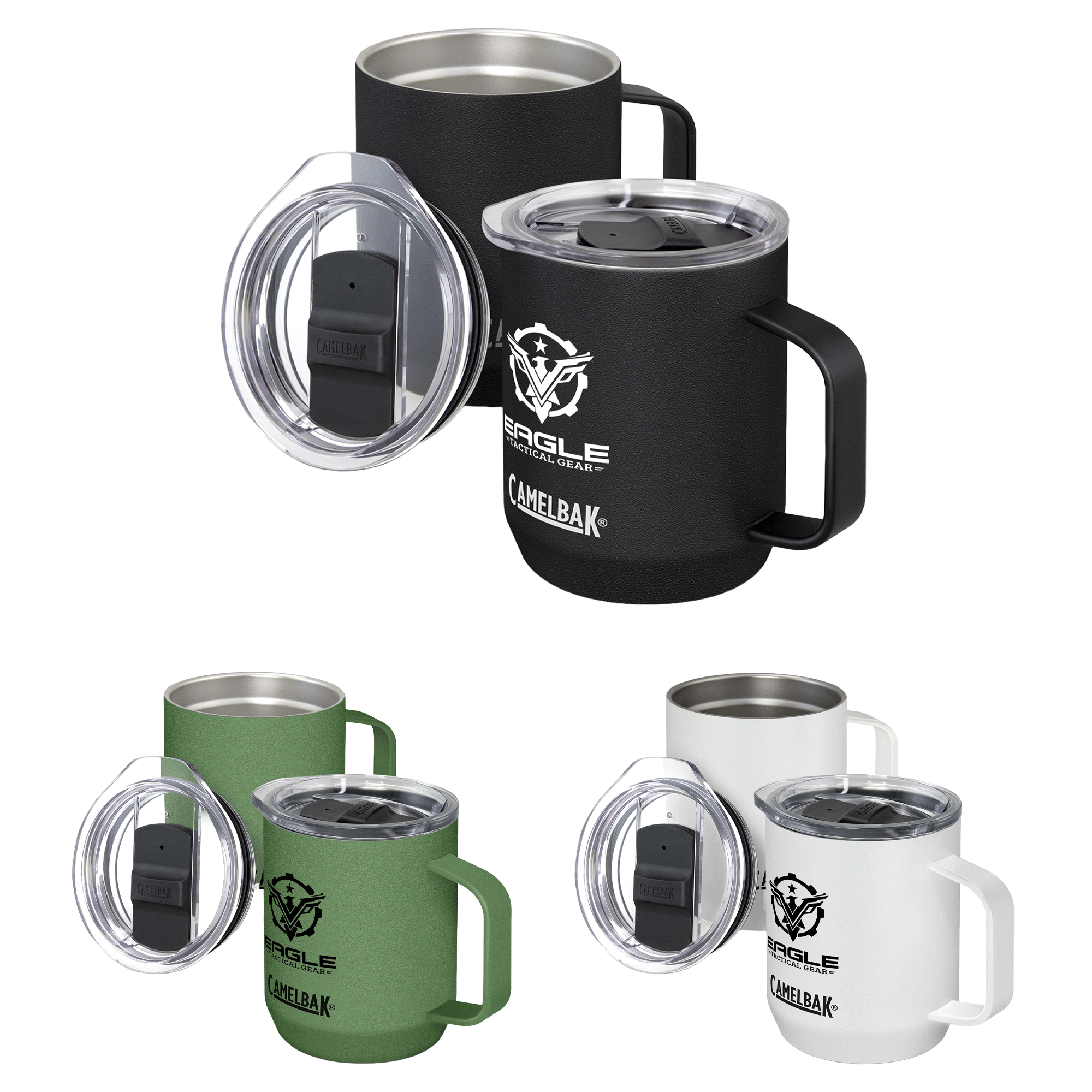 300ml Green Sorrento Coffee Mug  Promotional & Printed Reusable