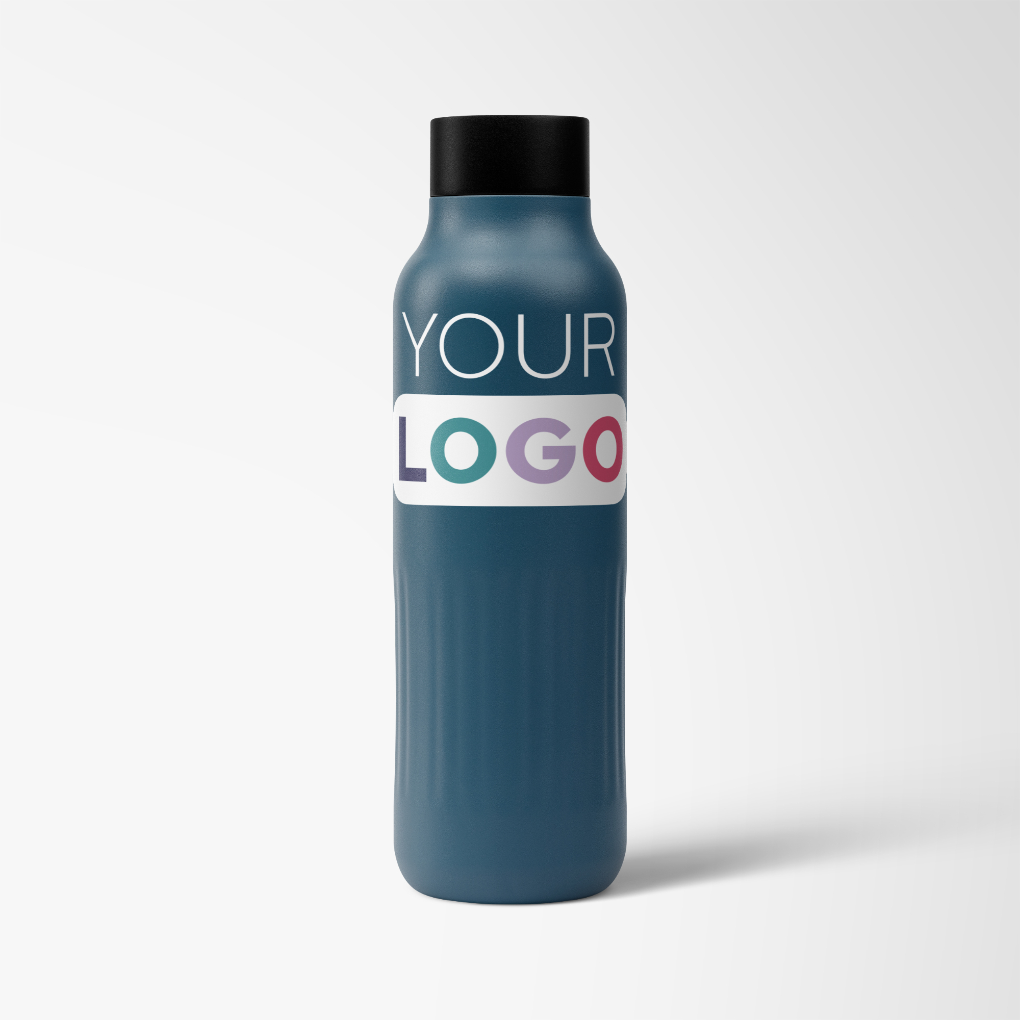 Custom Full Color 20 oz. Volley Recycled Stainless Steel Water Bottle ...
