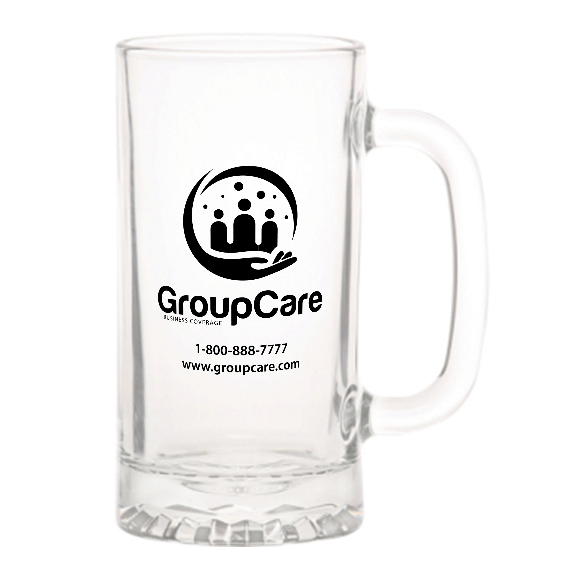 Custom Libbey® 16 oz. (475 ml) Starburst Glass Stein