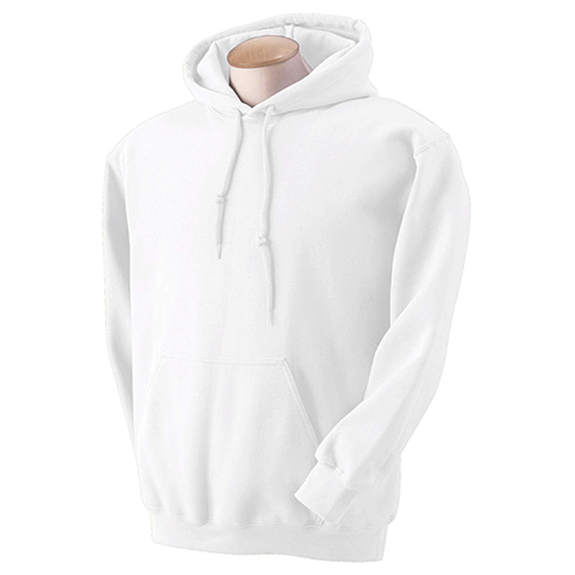 Gildan cheap white hoodie