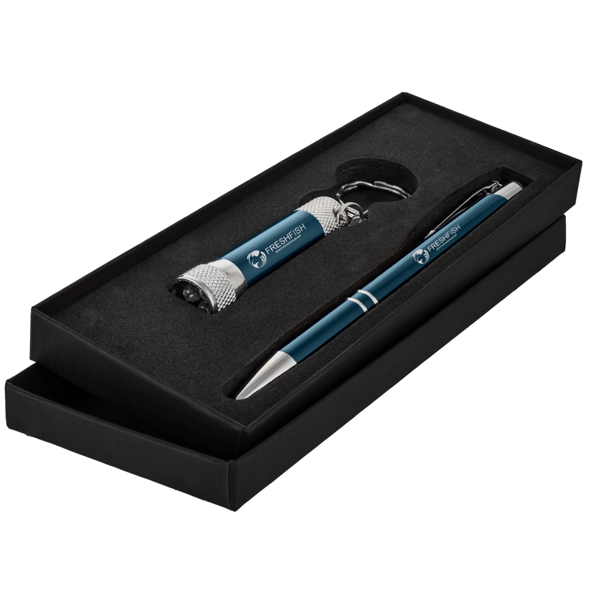 Manhattan Duo Geschenkset mit Ihrem Logo National Pen