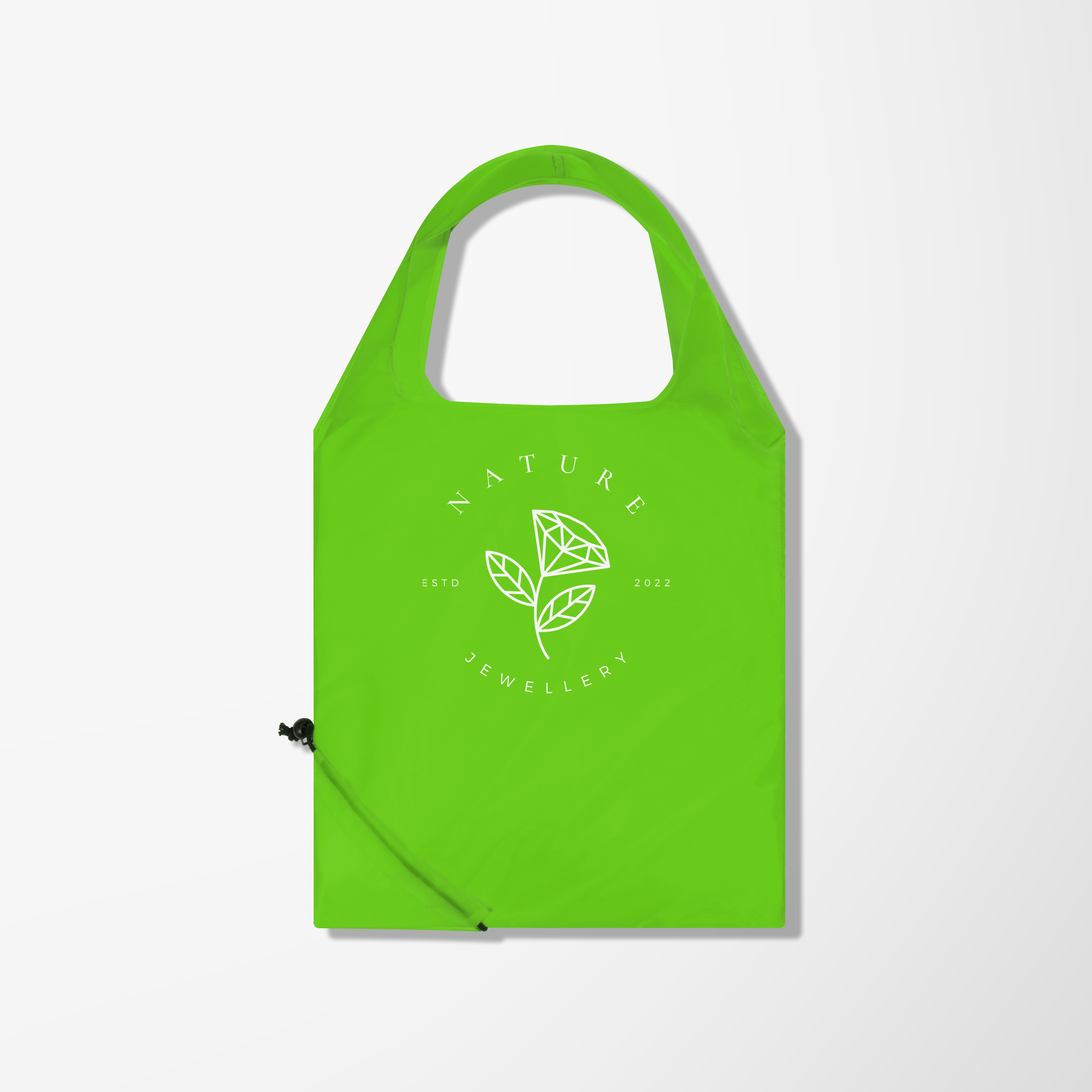 branded-the-bungalow-foldaway-shopper-tote-pens