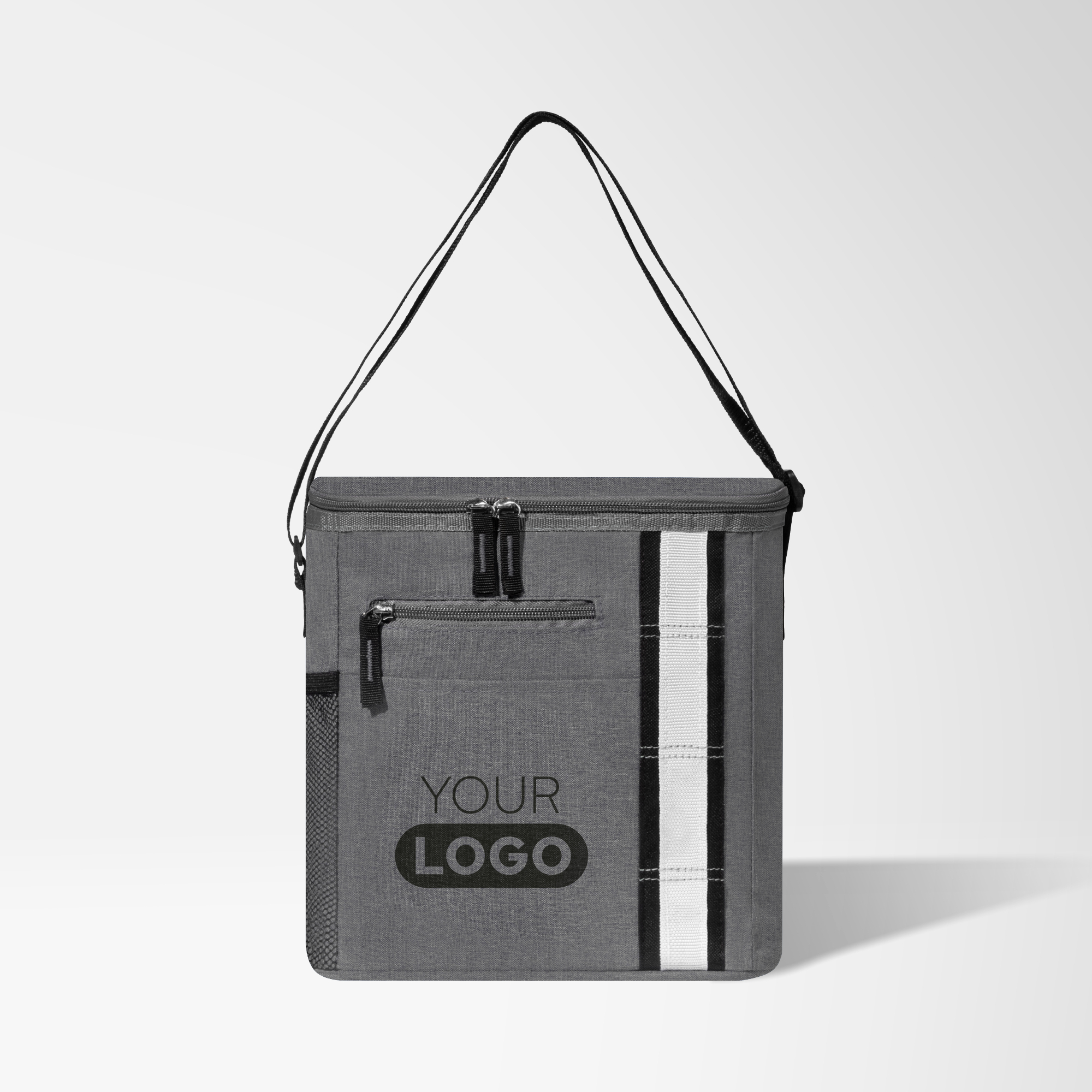 Custom Day Trip Insulated Heather Lunch Tote | Pens.com