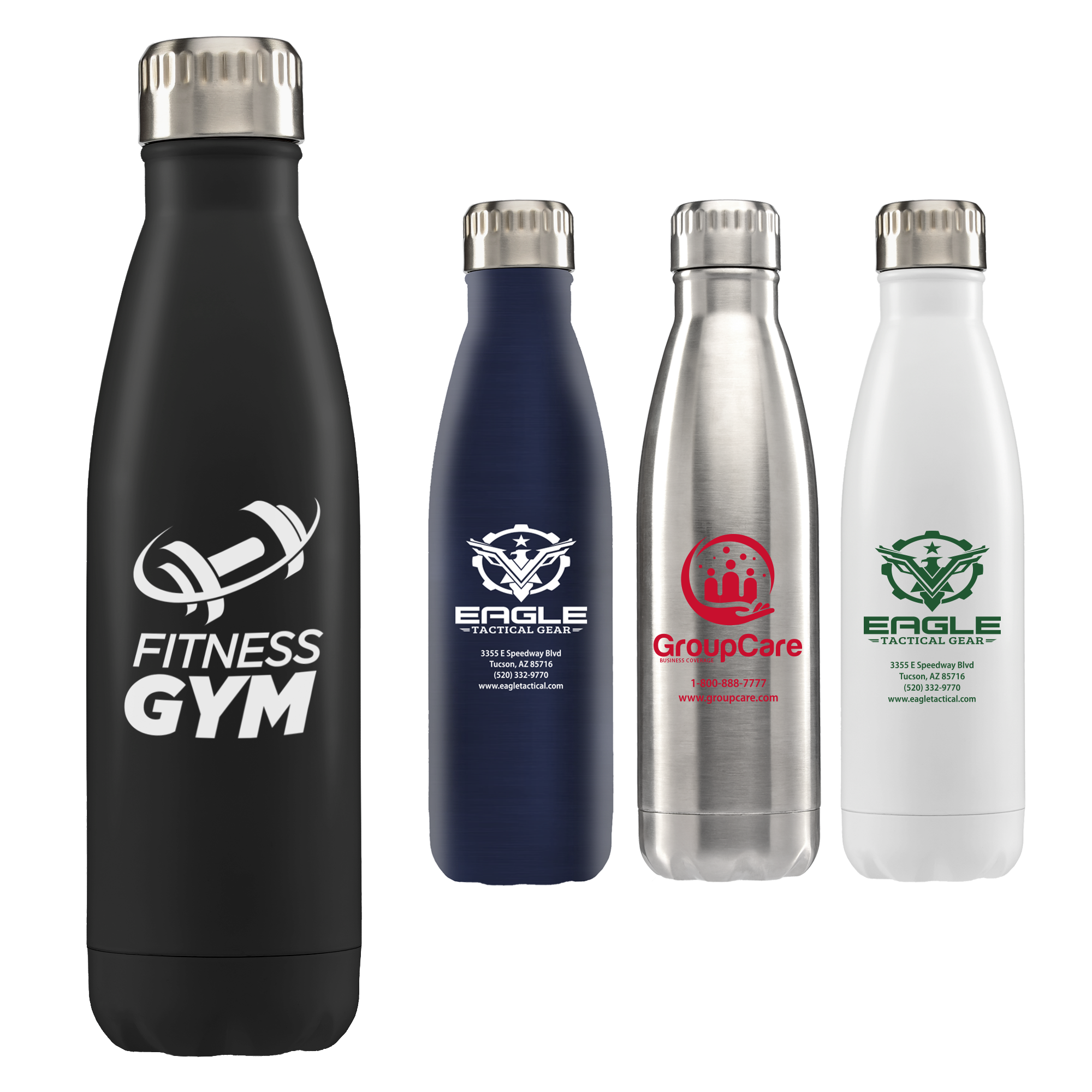 Venom with FGL Logo Stainless Steel Water Bottle