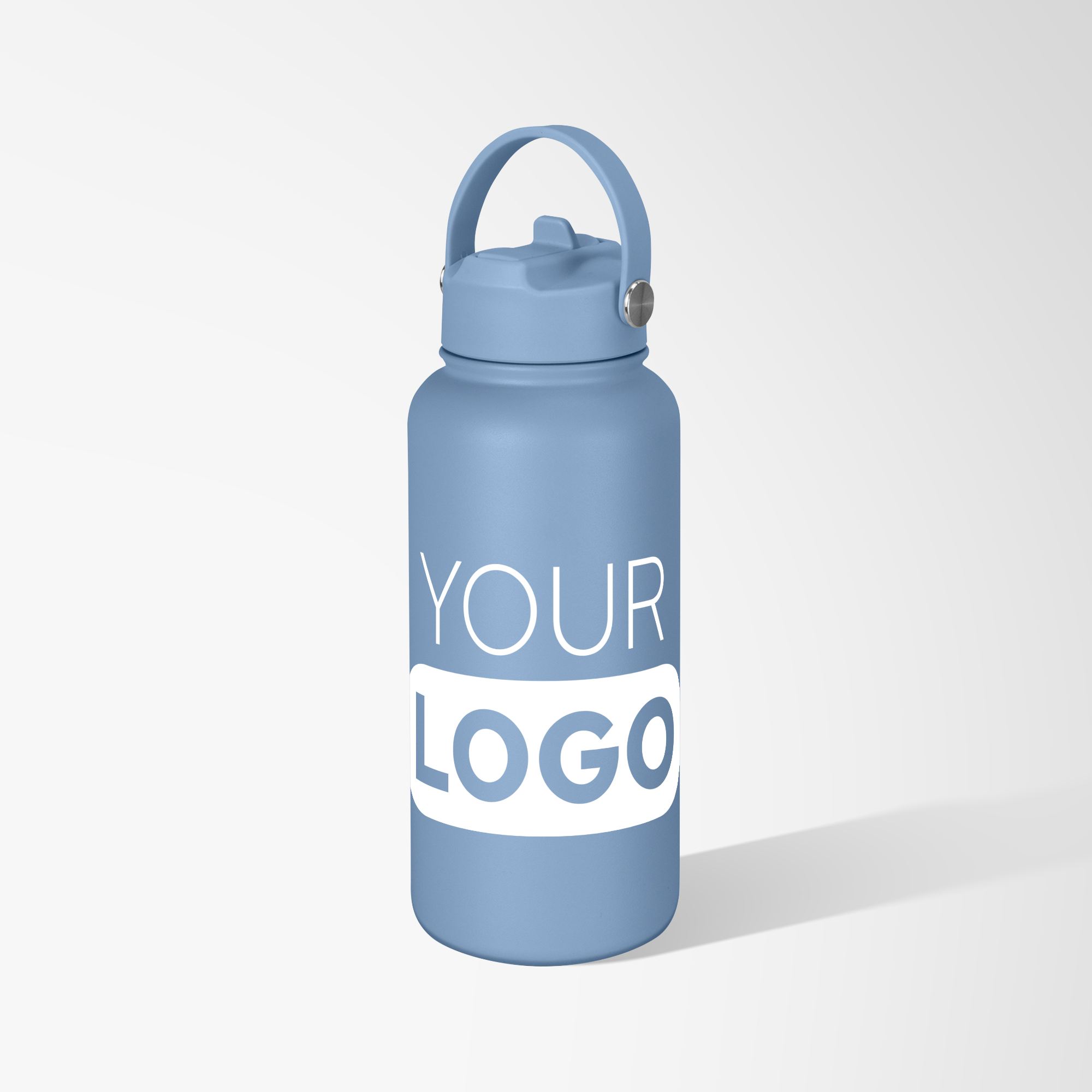 Personalise 1L Compadre Stainless Steel Water Bottle with Text | Pens.com