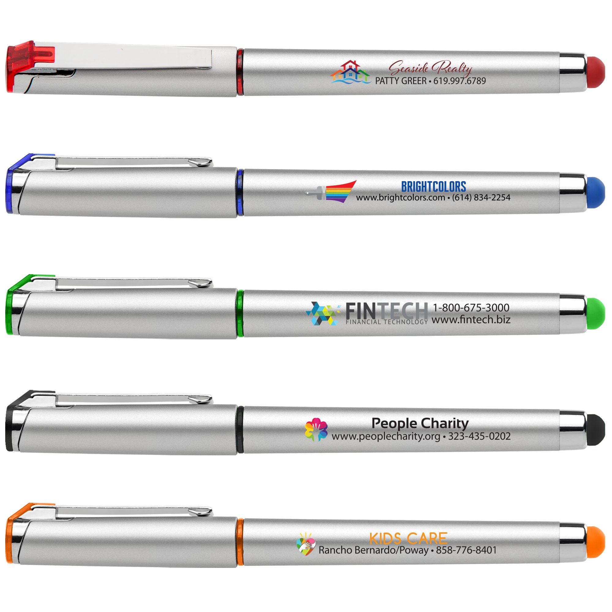 10 Color Pen - Item #YL75000 -  Custom Printed