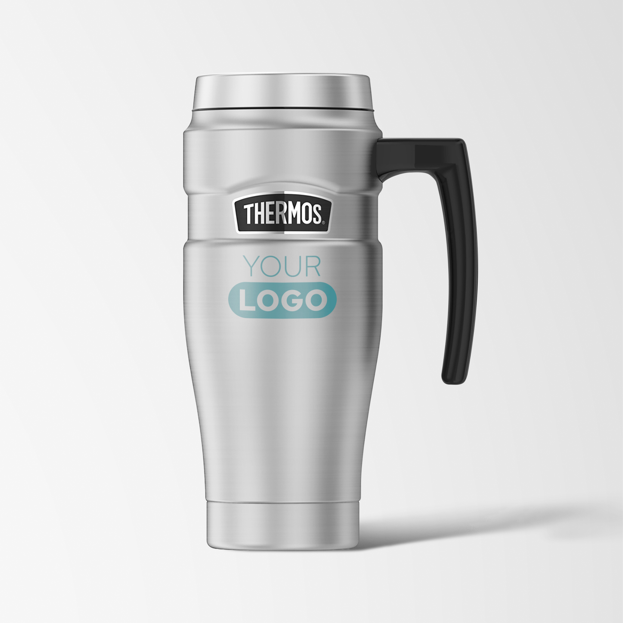 16 oz. Thermos® Stainless King™ Travel Mug with Handle