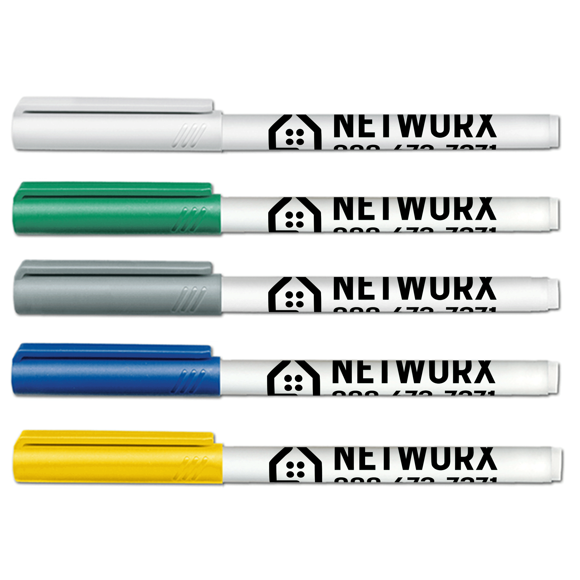 Custom LiquiMark® Slender Dry Erase Marker Fine Point