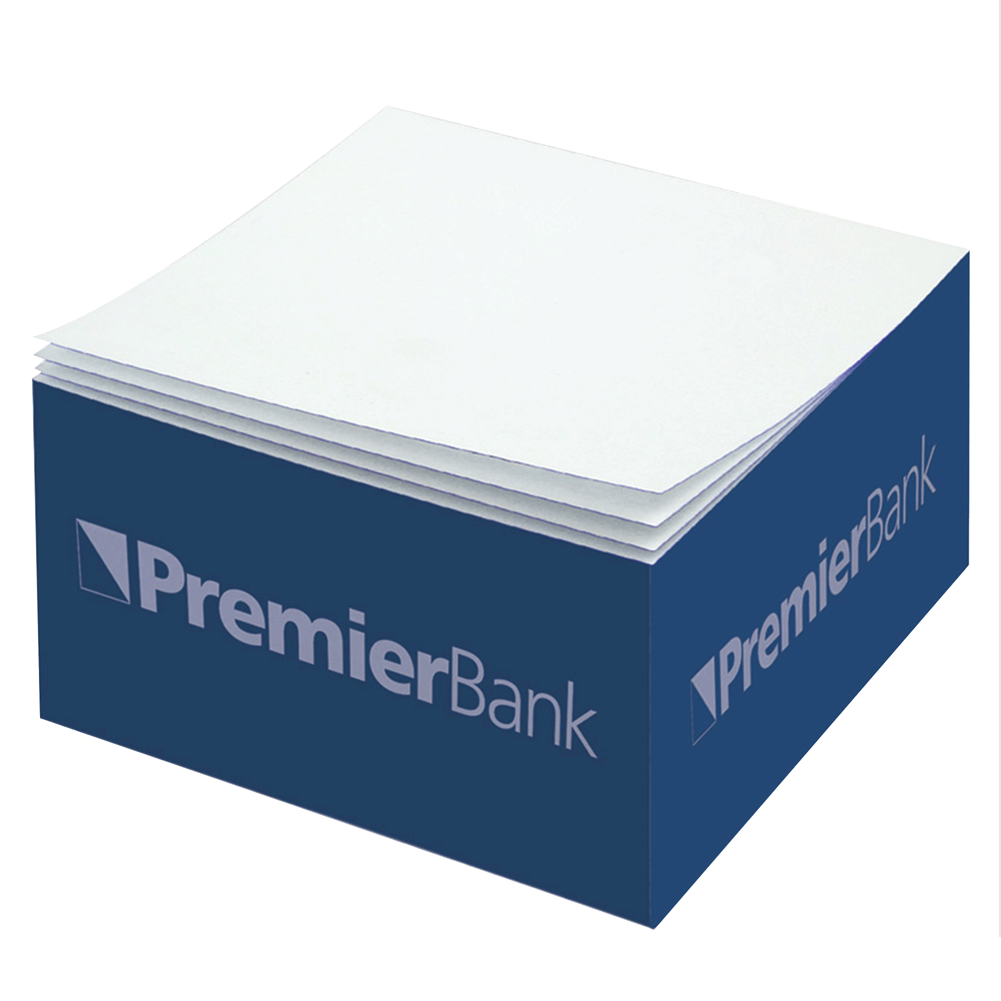 Custom 2 3/4''x 2 3/4''x1 3/8'' Half Cube Post-it® Notes | Pens.com