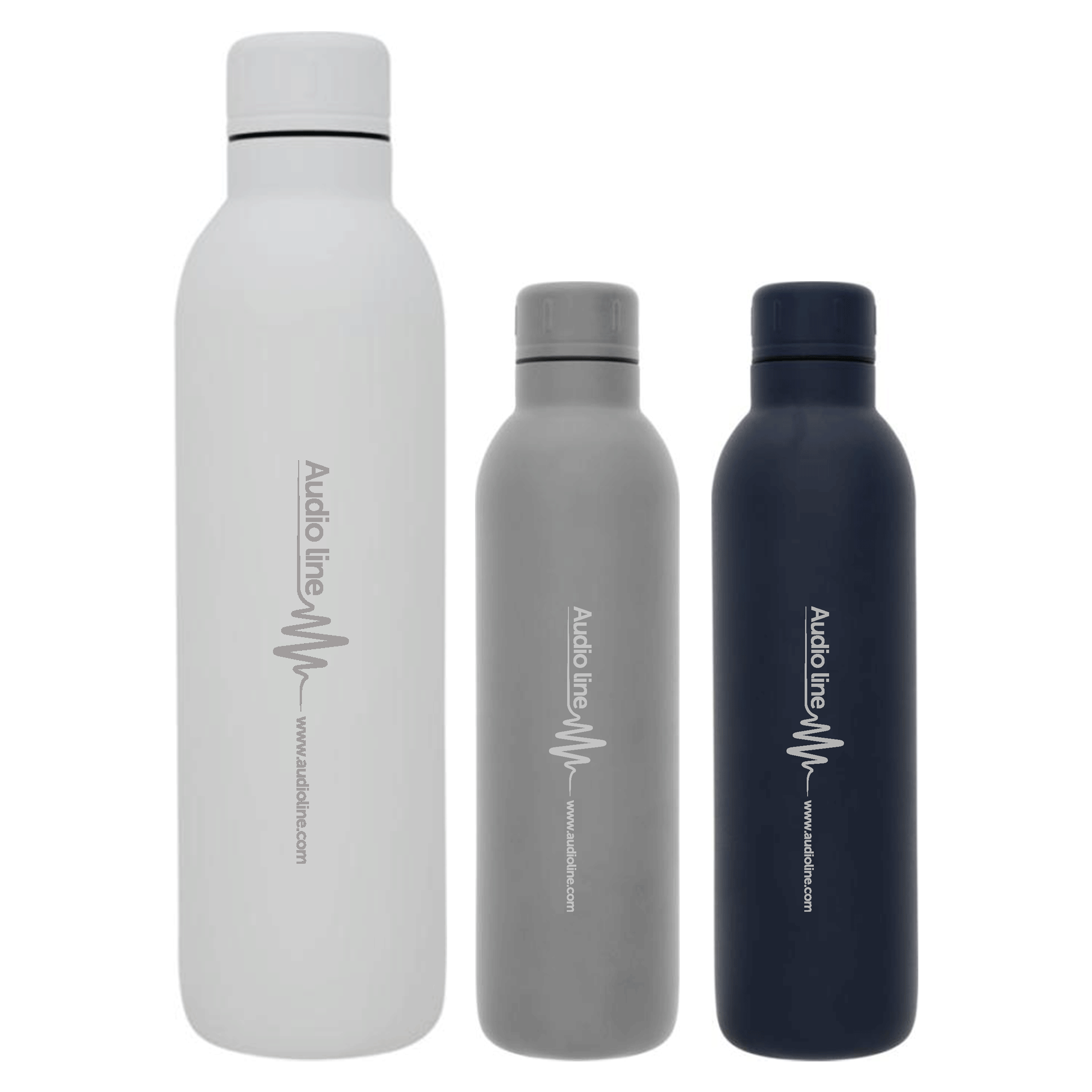 Tragbare Isolierflasche 340 Ml – Hält Kälte Bis Zu 20 Stunden, Edelstahl, Mit Sieb, Weiß