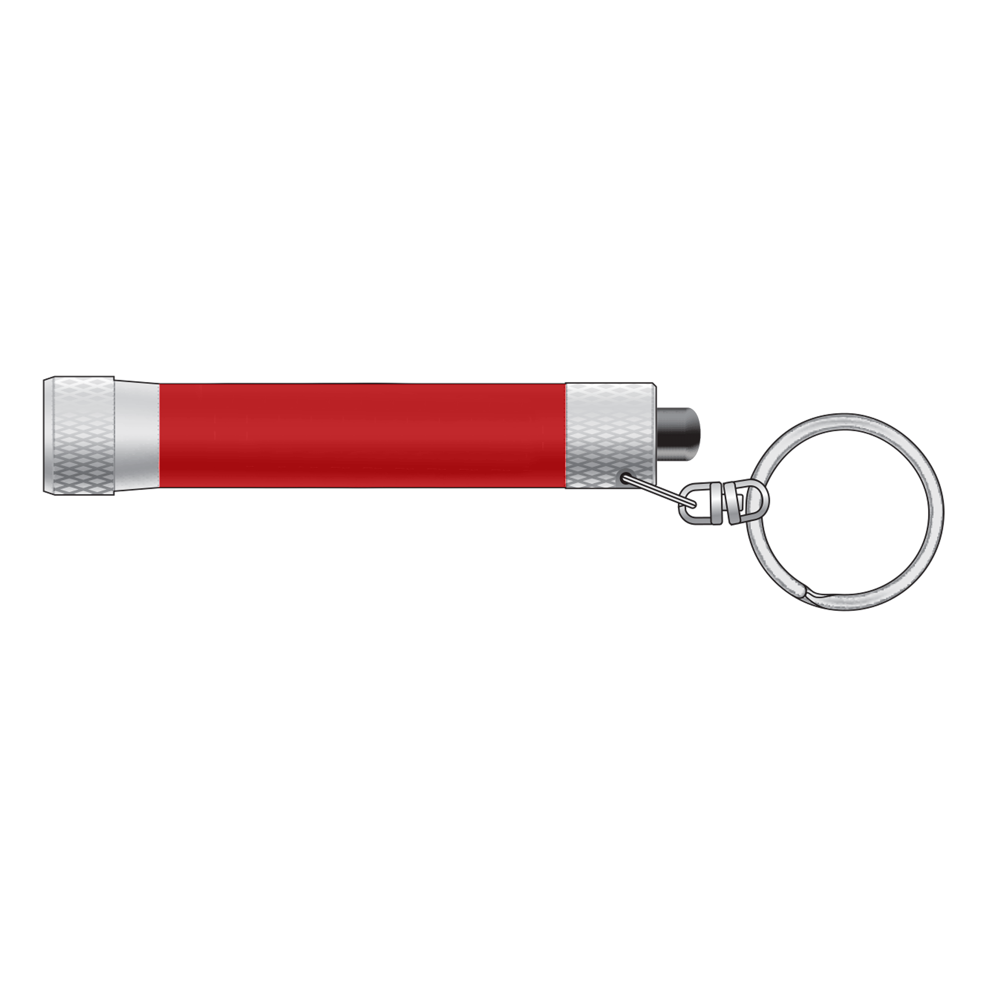 Personalise Titan Torch Key Ring with Text