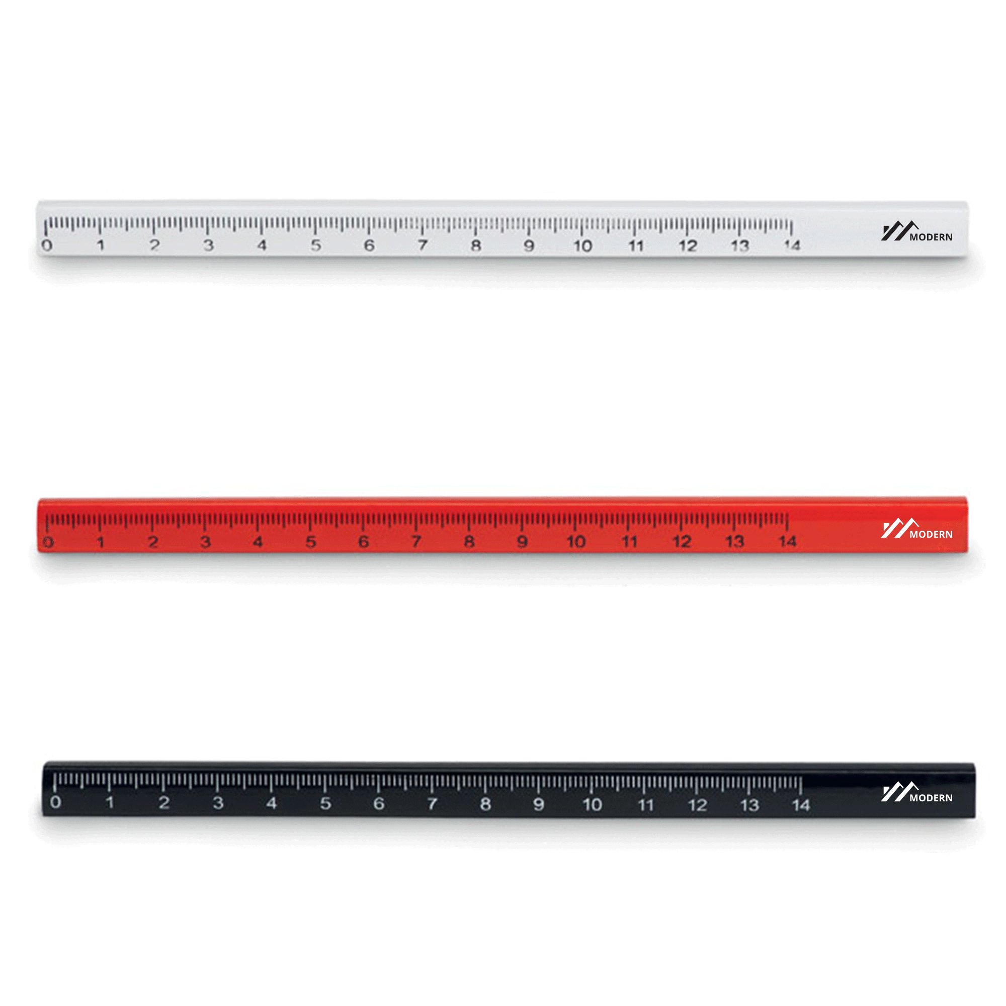 Promotional Maderos Carpenter Pencil with Ruler with Logo | Pens.com